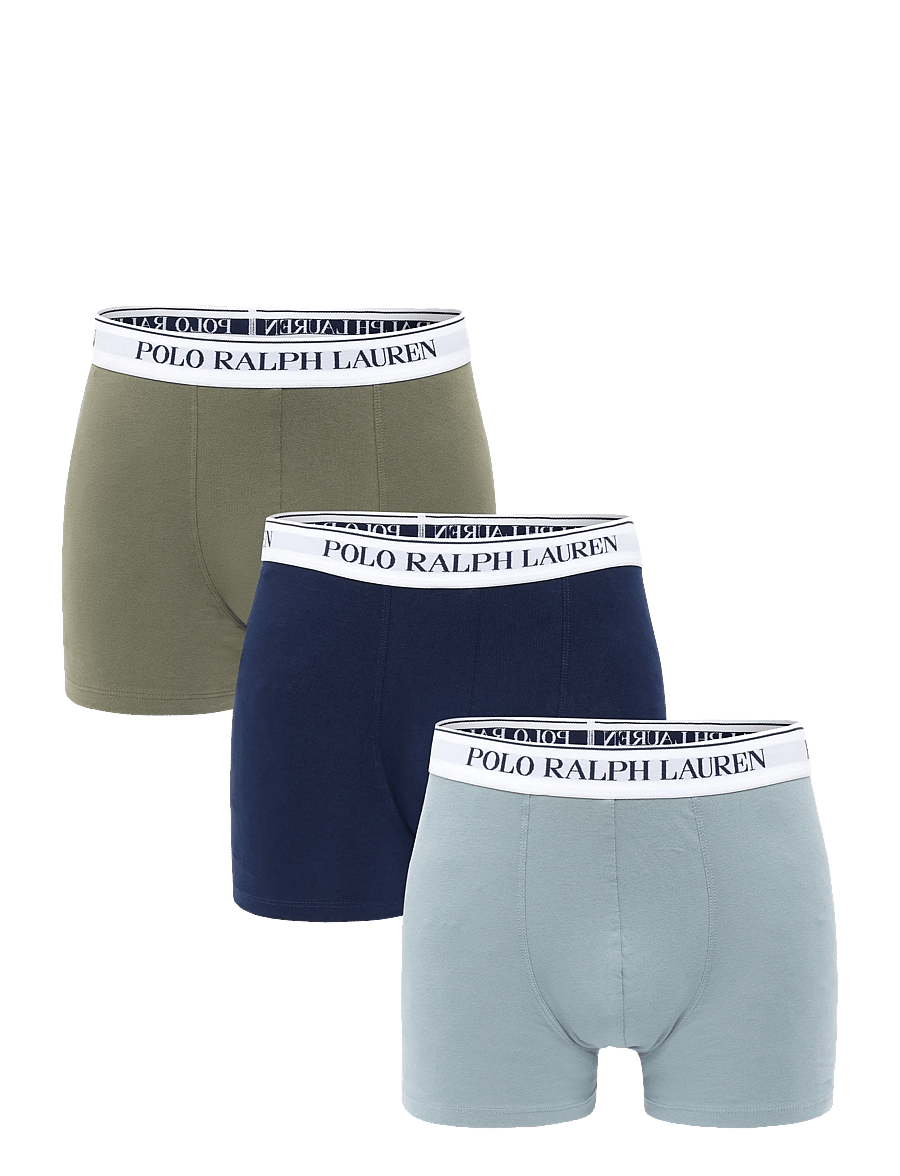 Polo Ralph Lauren - Classic Stretch-Cotton Trunk 3-Pack - multipack underpants - 3pk np nvy/cl gry - 1