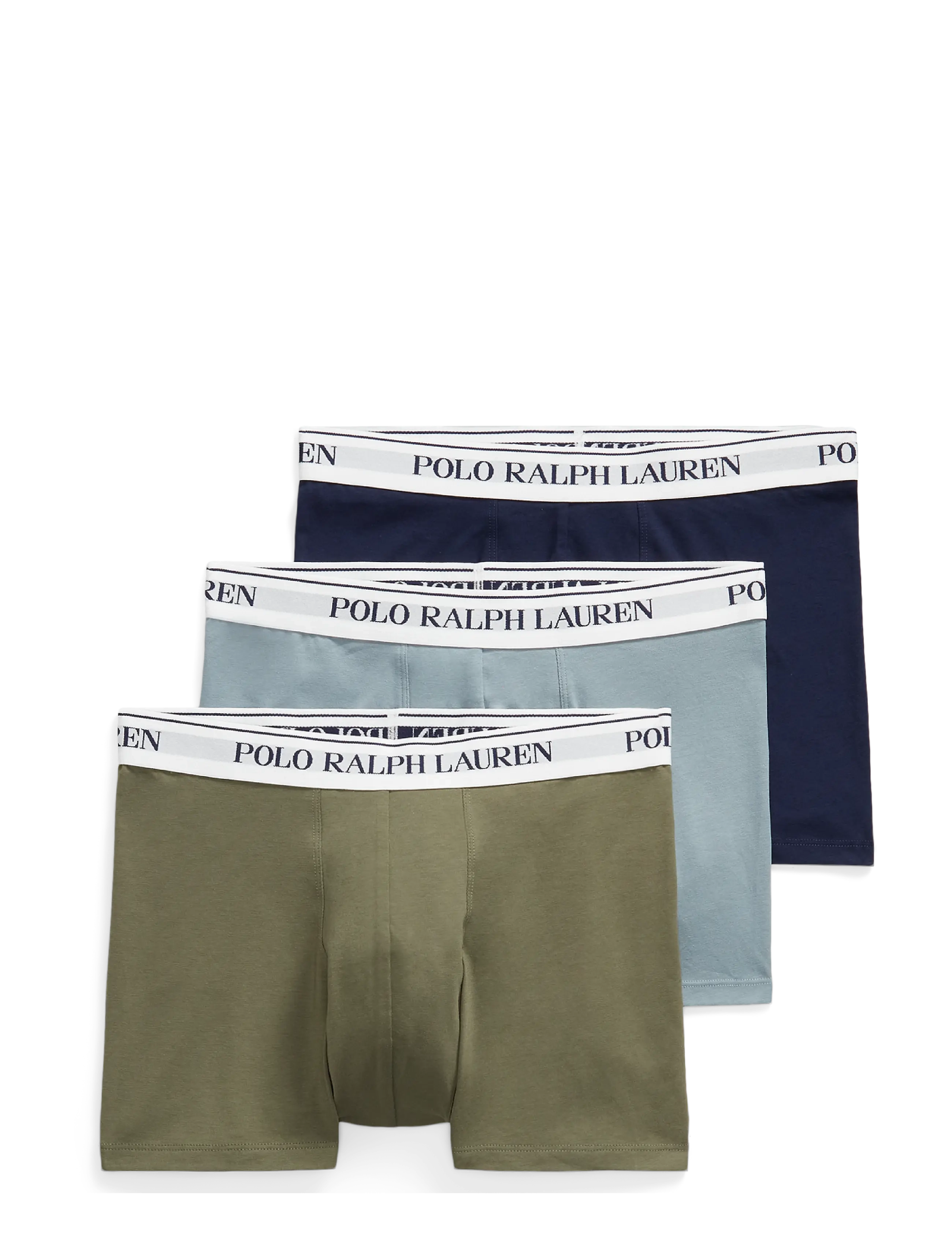 Polo Ralph Lauren Classic Stretch-Cotton Trunk 3-Pack - Multipack-Unterwäsche - 3PK NP NVY/CL GRY / navy