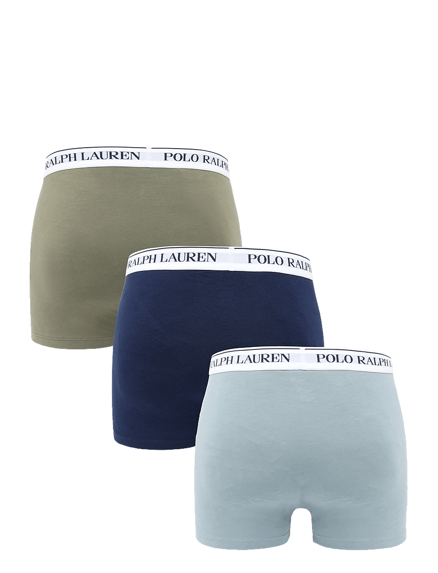 Polo Ralph Lauren - Classic Stretch-Cotton Trunk 3-Pack - multipack underpants - 3pk np nvy/cl gry - 2