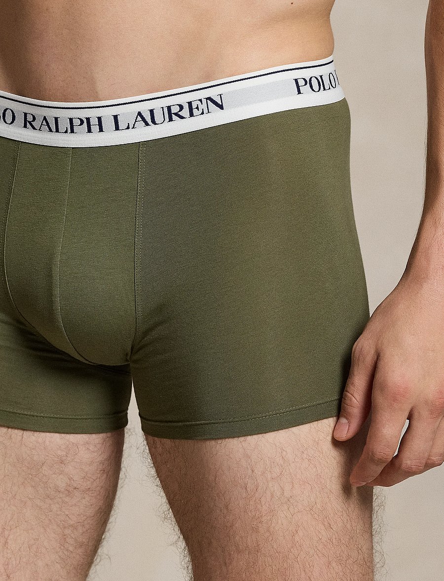 Polo Ralph Lauren - Classic Stretch-Cotton Trunk 3-Pack - multipack underpants - 3pk np nvy/cl gry - 5