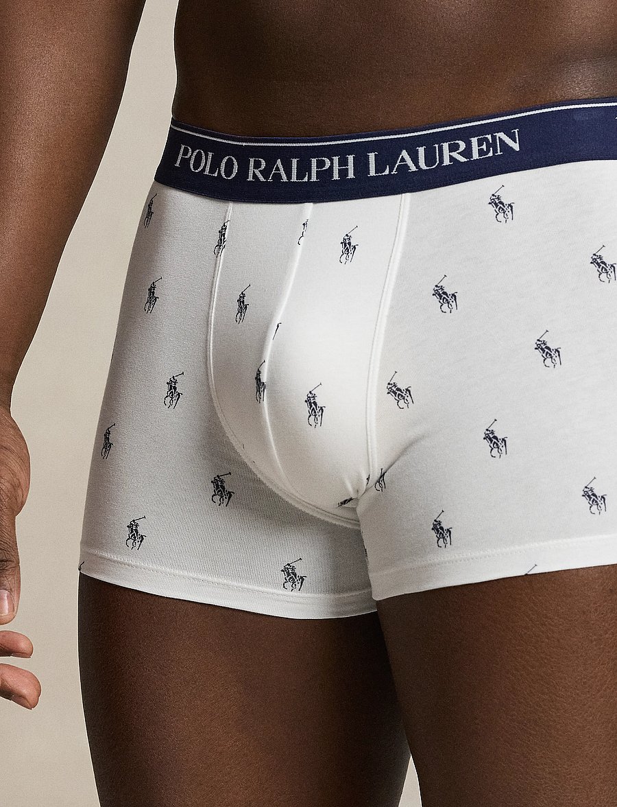 Polo Ralph Lauren - Classic Stretch-Cotton Trunk 3-Pack - multipack underpants - 3pk np nvy/clgryb - 2