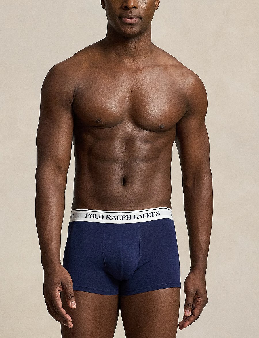 Polo Ralph Lauren - Classic Stretch-Cotton Trunk 3-Pack - multipack underpants - 3pk np nvy/verano - 0