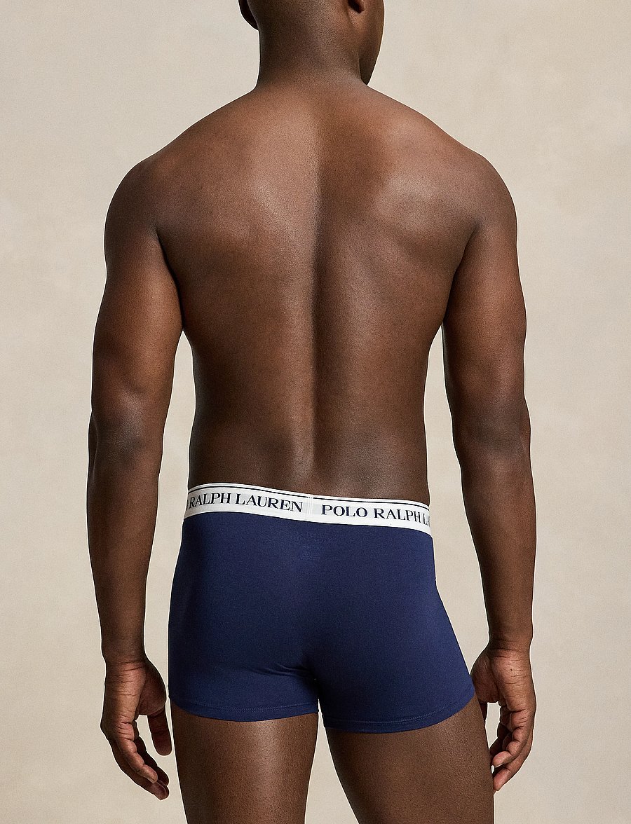 Polo Ralph Lauren - Classic Stretch-Cotton Trunk 3-Pack - multipack underpants - 3pk np nvy/verano - 5
