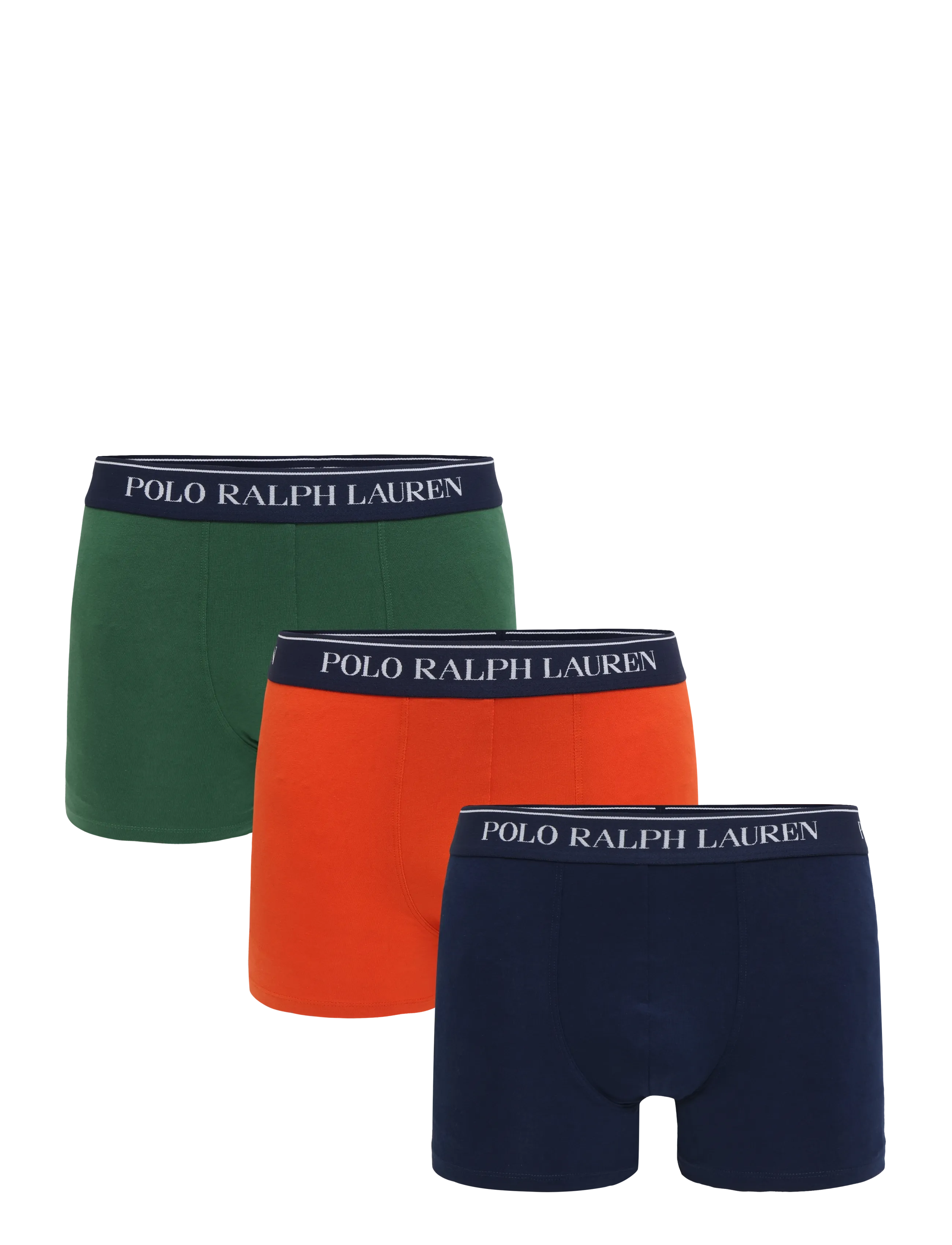 Polo Ralph Lauren Classic Stretch-Cotton Trunk 3-Pack - Boxer briefs - 3PK NP NVY/VERNOG / green