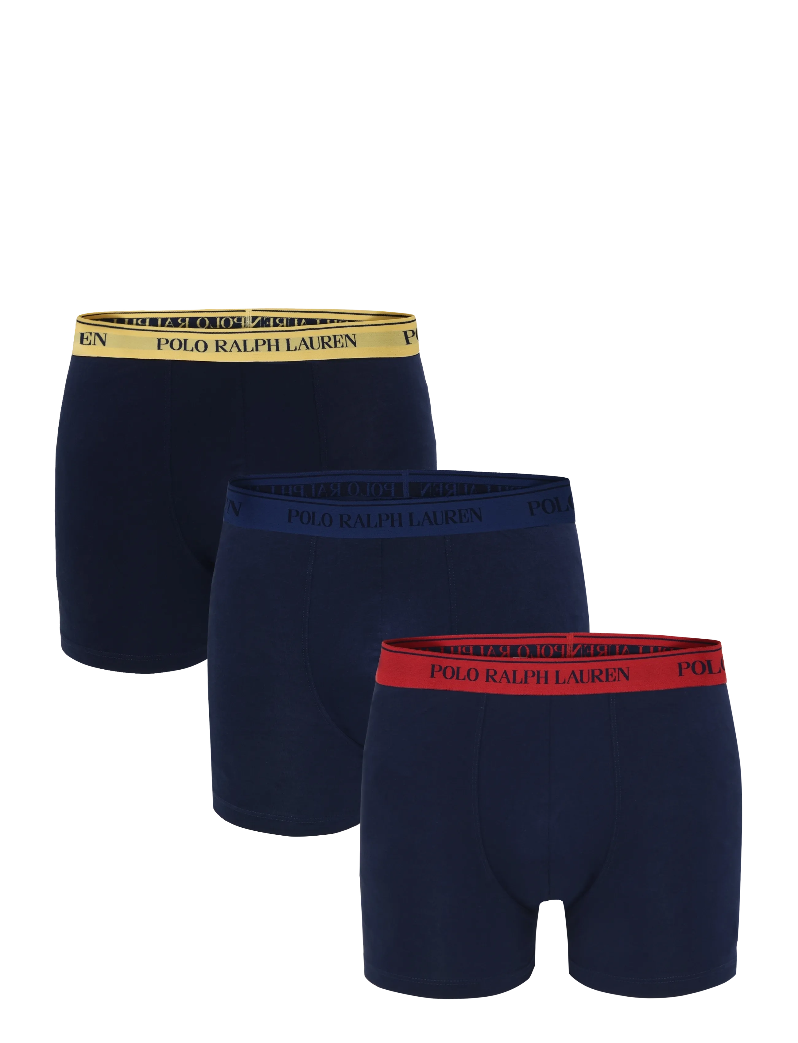 Polo Ralph Lauren Classic Stretch-Cotton Trunk 3-Pack - Enge Boxershorts - 3PK NPNVY W CPYLW / navy