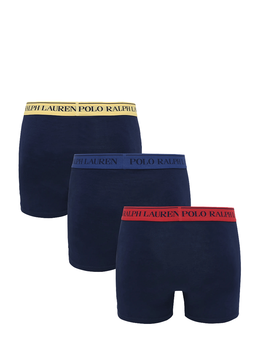 Polo Ralph Lauren - Classic Stretch-Cotton Trunk 3-Pack - multipack underpants - 3pk npnvy w cpylw - 2
