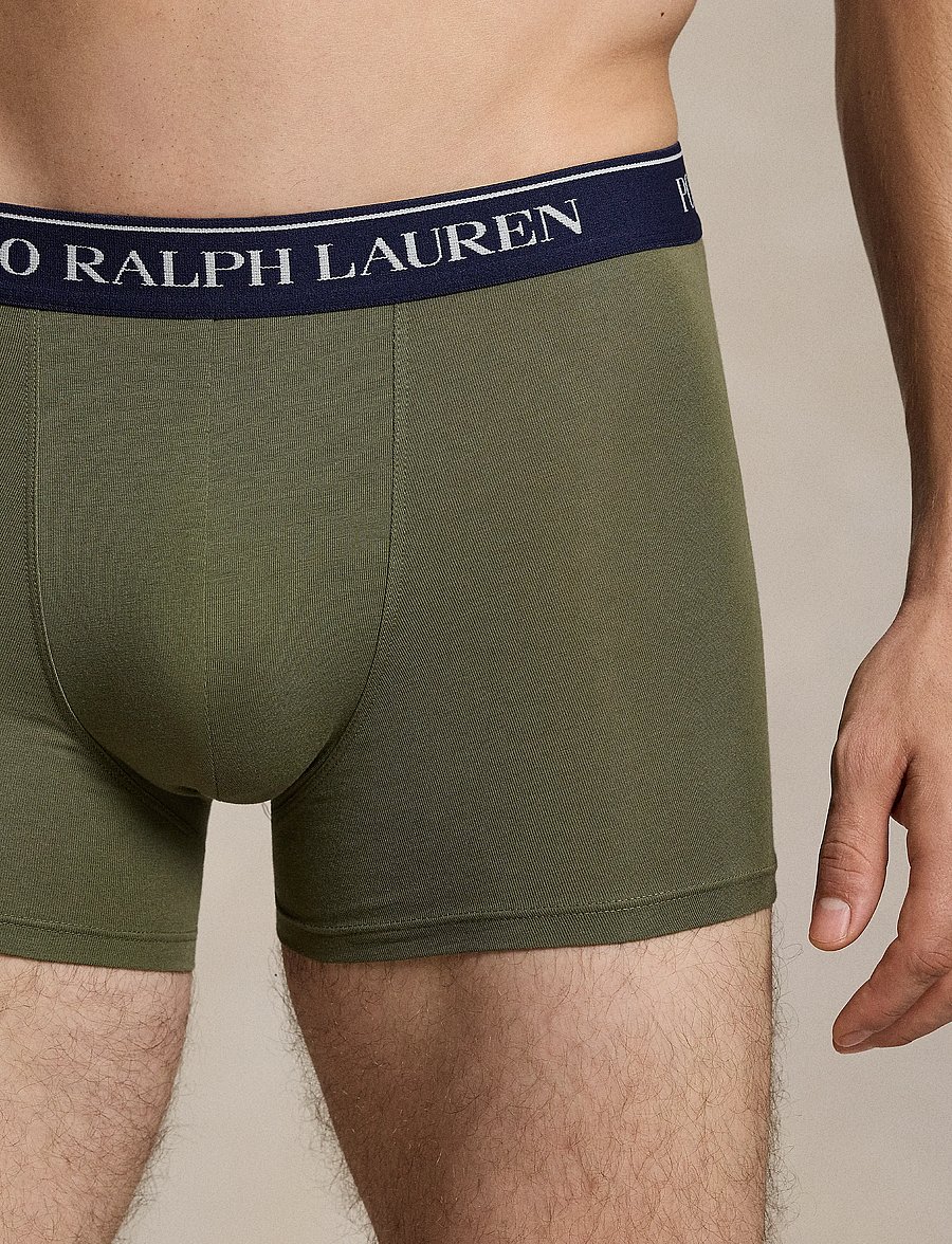 Polo Ralph Lauren - Classic Stretch-Cotton Trunk 3-Pack - multipack underpants - 3pk nvy/chili pep - 4