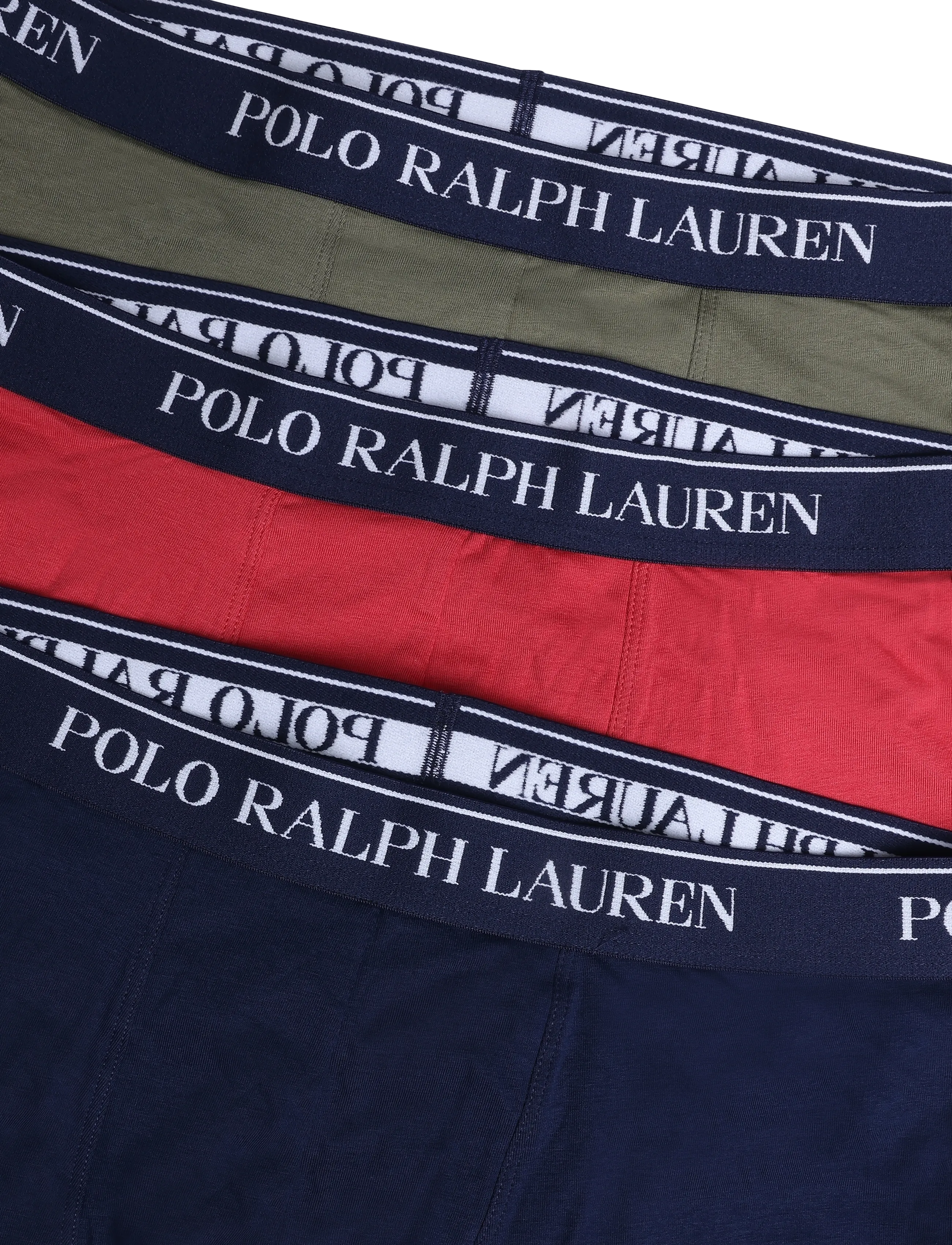 Polo Ralph Lauren - Classic Stretch-Cotton Trunk 3-Pack - multipack kalsonger - 3pk nvy/chili pep - 2