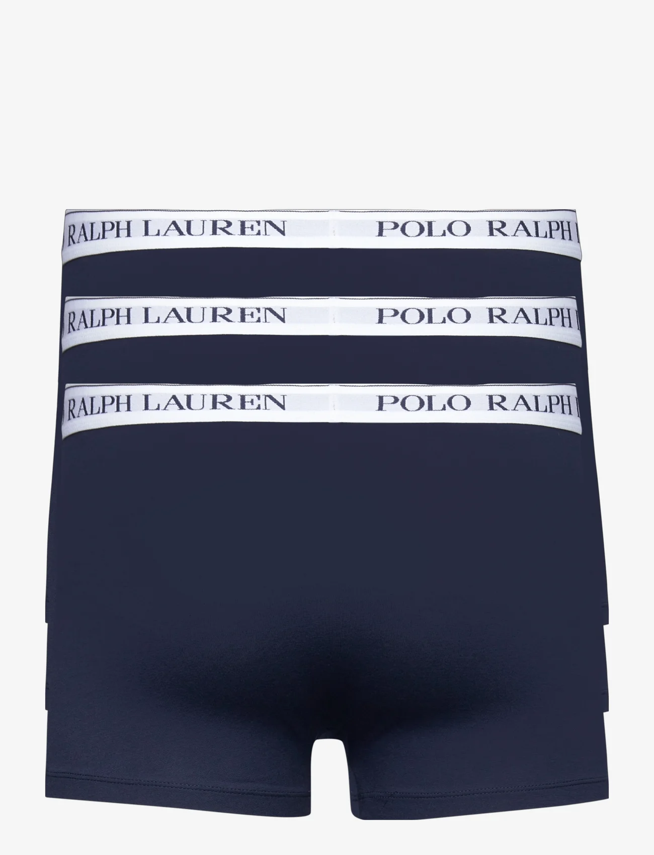 Polo Ralph Lauren Underwear - Classic Stretch-Cotton Trunk 3-Pack - multipack underpants - 3pk nvy wht/nvy w - 1