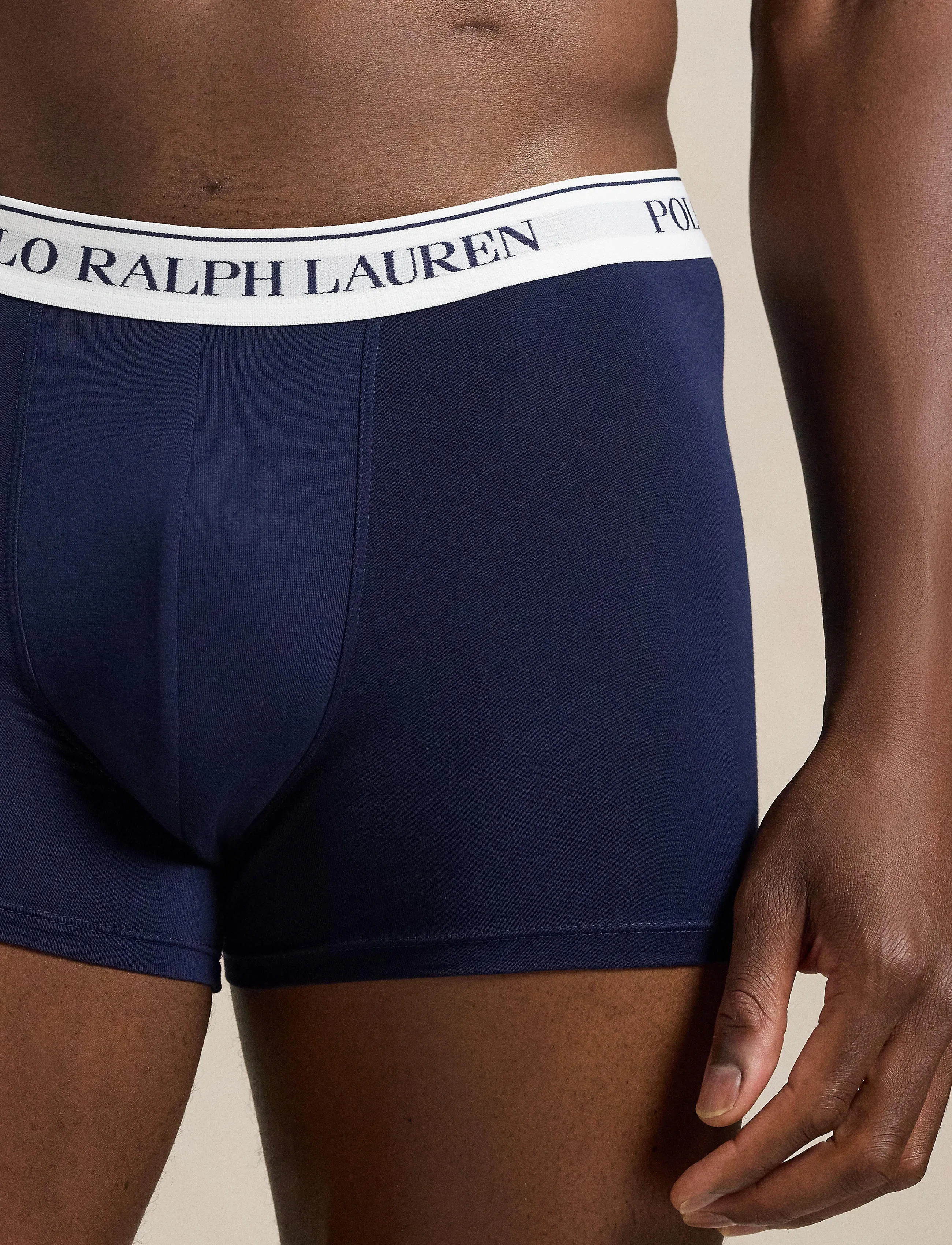 Polo Ralph Lauren - Classic Stretch-Cotton Trunk 3-Pack - aluspükste mitmikpakk - 3pk nvy wht/nvy w - 3