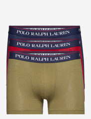 Polo Ralph Lauren Underwear - Classic Stretch-Cotton Trunk 3-Pack - 3pk nwpt nvy/etn - 0
