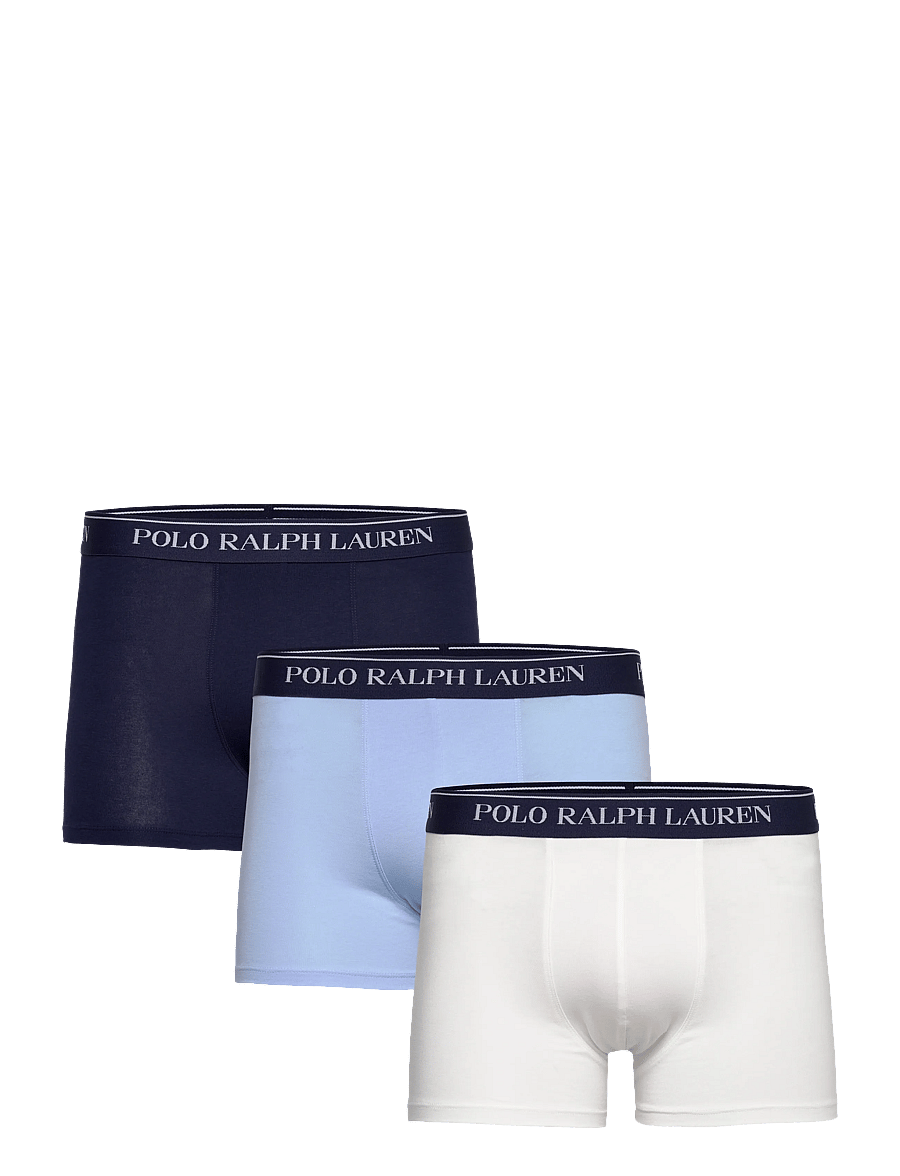 Polo Ralph Lauren - Classic Stretch-Cotton Trunk 3-Pack - multipack underpants - 3pk paper wht/off - 1