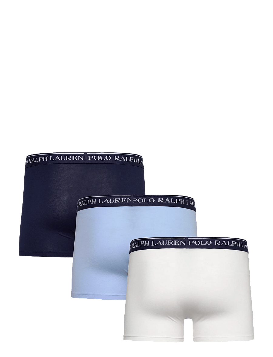 Polo Ralph Lauren - Classic Stretch-Cotton Trunk 3-Pack - multipack underpants - 3pk paper wht/off - 5