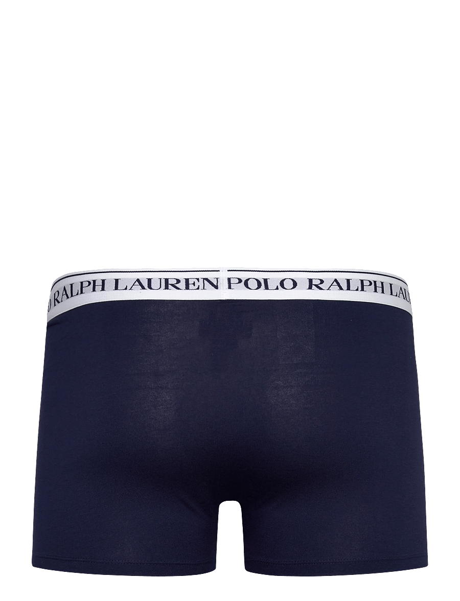 Polo Ralph Lauren - Classic Stretch-Cotton Trunk 3-Pack - multipack underpants - 3pk peb blu aop/n - 5
