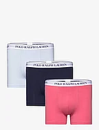 Classic Stretch-Cotton Trunk 3-Pack - 3PK PL RED/OXFD B