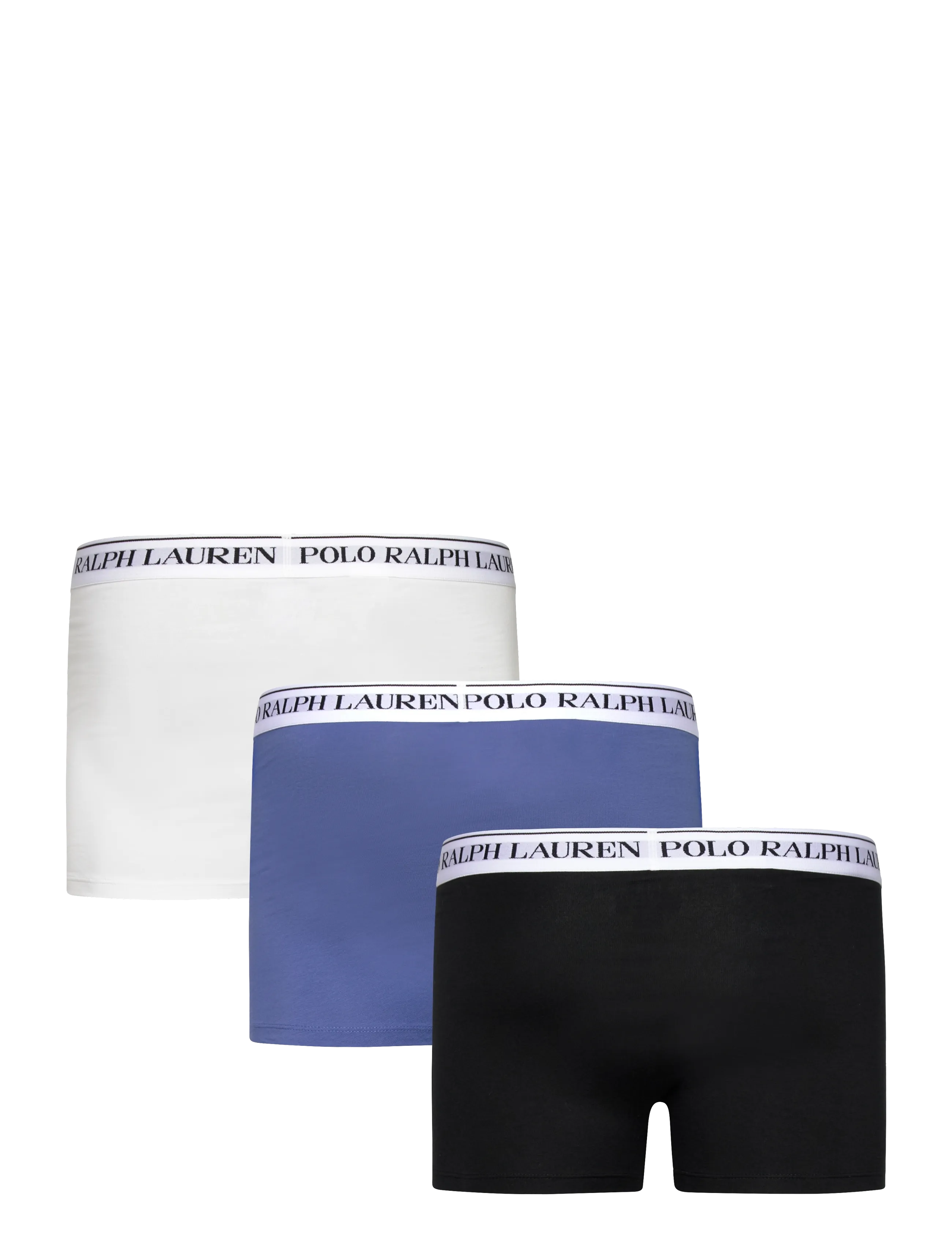 Polo Ralph Lauren - Classic Stretch-Cotton Trunk 3-Pack - multipack underbukser - 3pk white/bastill - 1