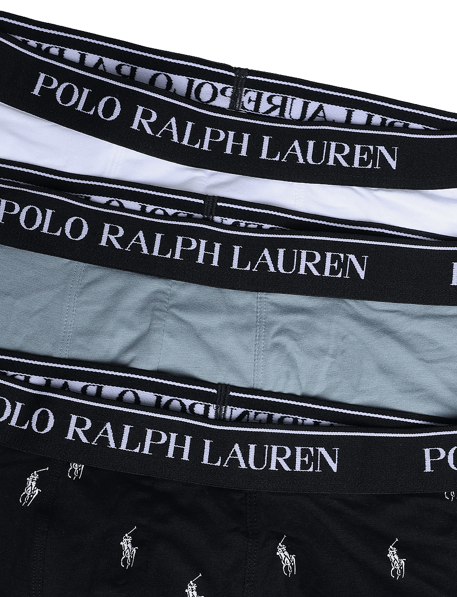 Polo Ralph Lauren - BCI COTTON/ELASTANE-3PK-BXB - unterhosen im multipack - 3pk blk aopp/cool - 2