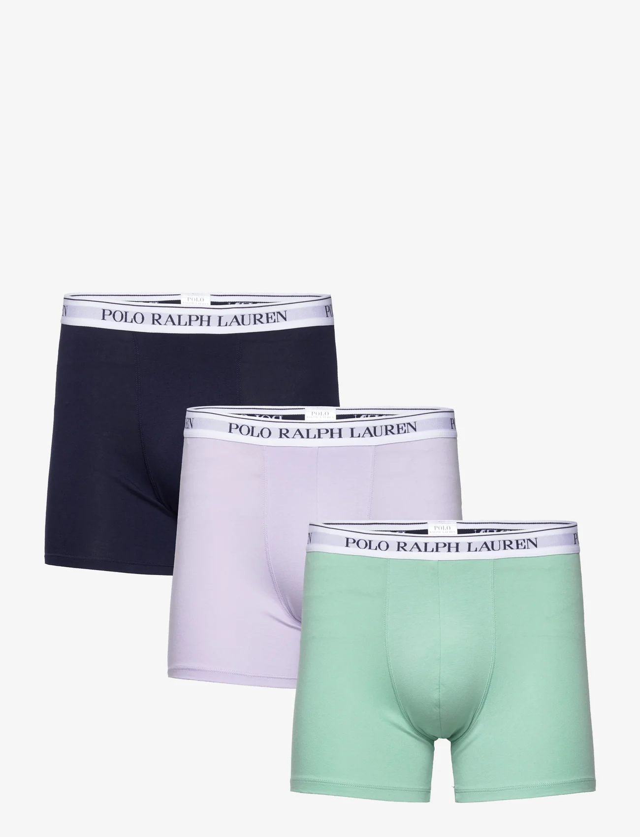 Polo Ralph Lauren Underwear - BCI COTTON/ELASTANE-3PK-BXB - bokseršorti - 3pk celadon/navy/ - 0