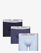 Stretch Cotton Boxer Brief 3-Pack - 3PK CRS NAVY/LT N