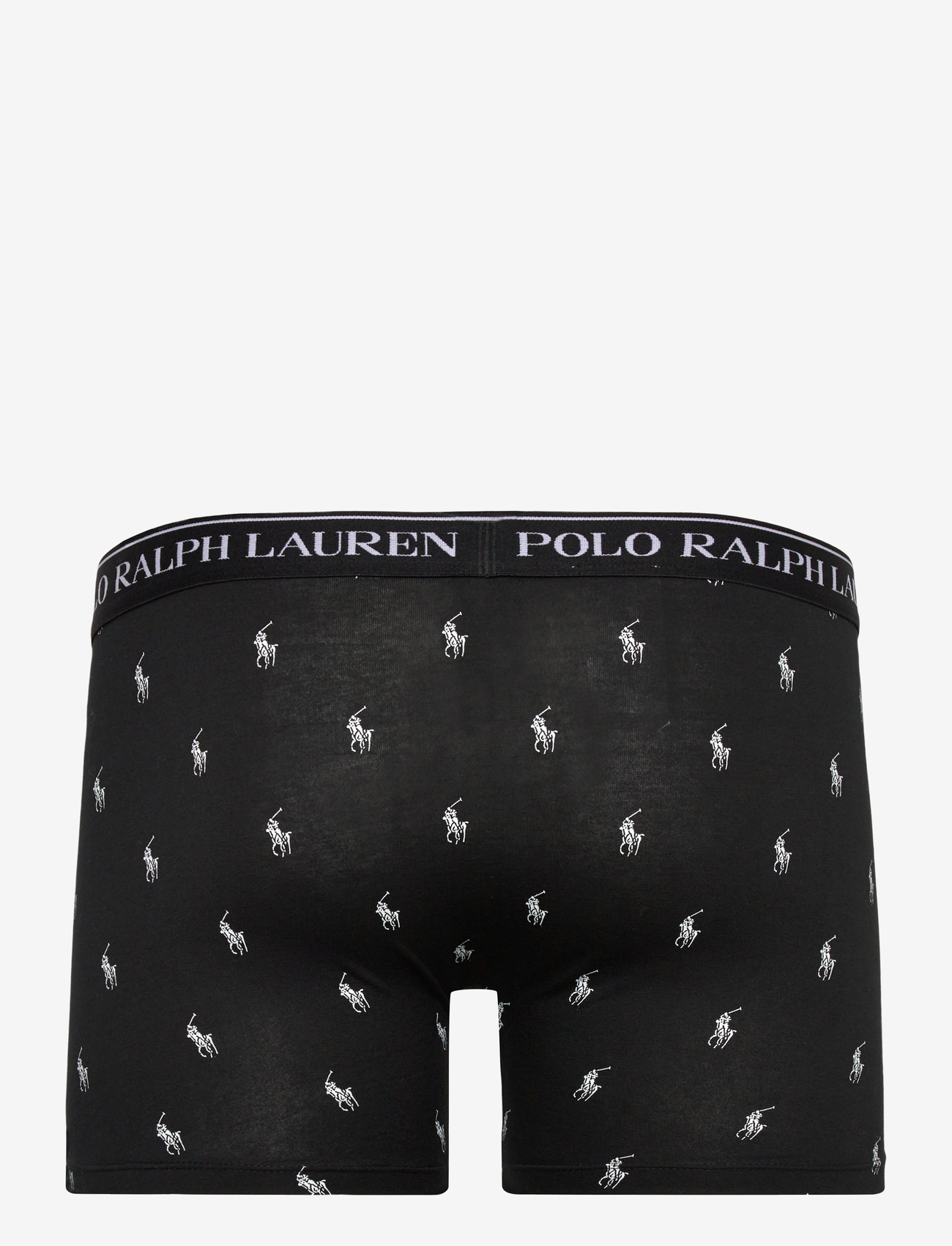Polo Ralph Lauren - Stretch Cotton Boxer Brief 3-Pack - multipack kalsonger - 3pk delta blu/cha - 3