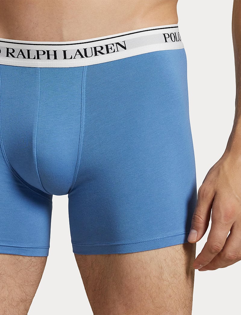 Polo Ralph Lauren - BCI COTTON/ELASTANE-3PK-BXB - multipack kalsonger - 3pk htrras blu/wh - 4