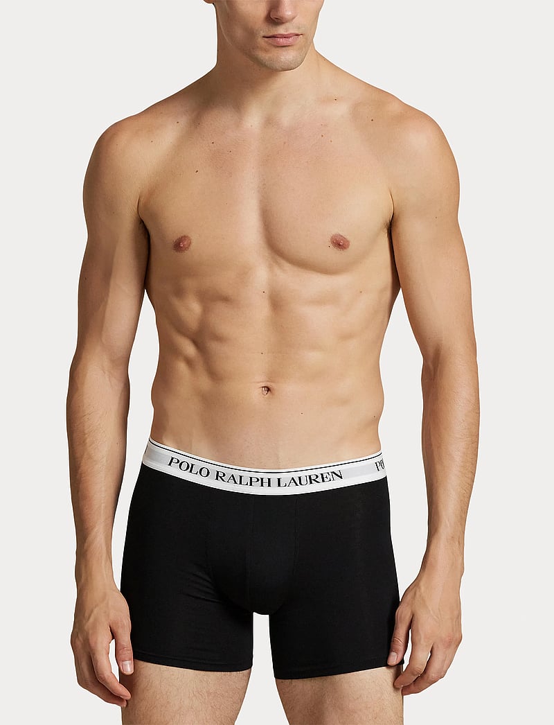 Polo Ralph Lauren - BCI COTTON/ELASTANE-3PK-BXB - multipack kalsonger - 3pk htrras blu/wh - 5