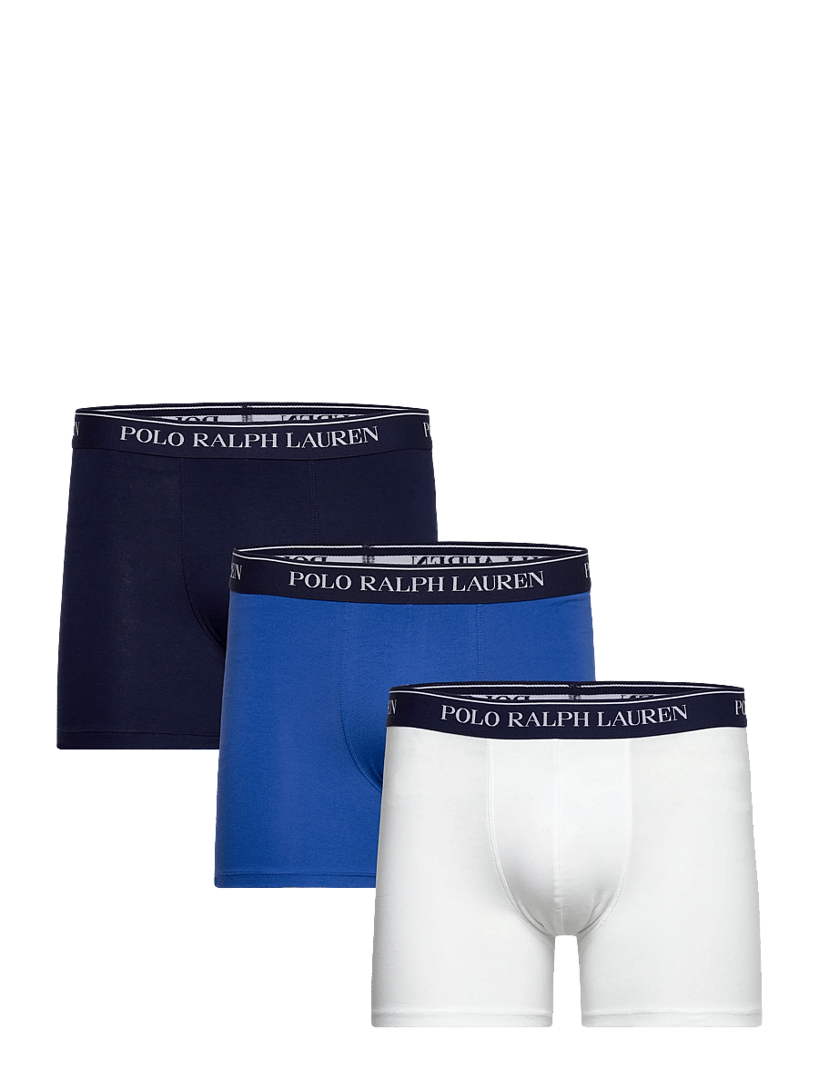 Polo Ralph Lauren - BCI COTTON/ELASTANE-3PK-BXB - multipack underpants - 3pk nvy/papr wht - 0
