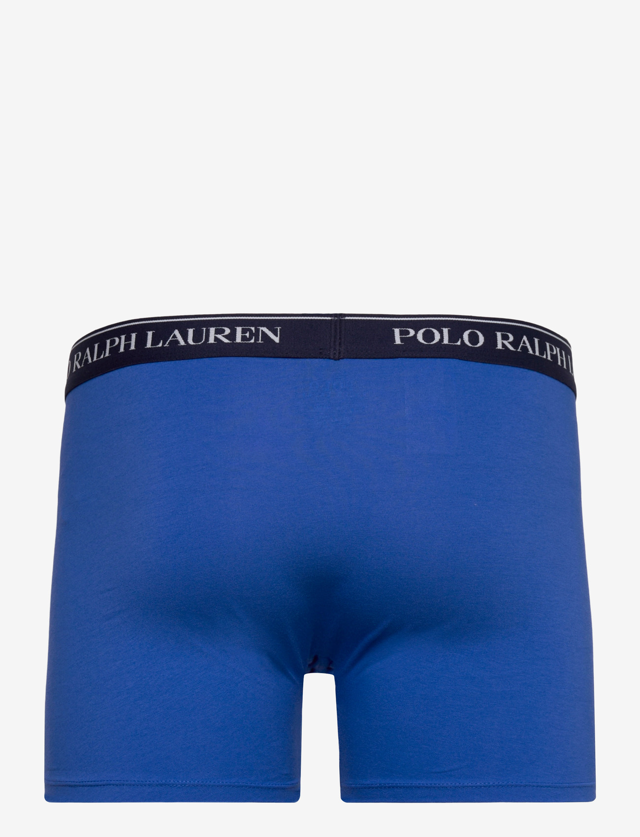 Polo Ralph Lauren - Stretch Cotton Boxer Brief 3-Pack - multipack underbukser - 3pk nvy/papr wht - 3