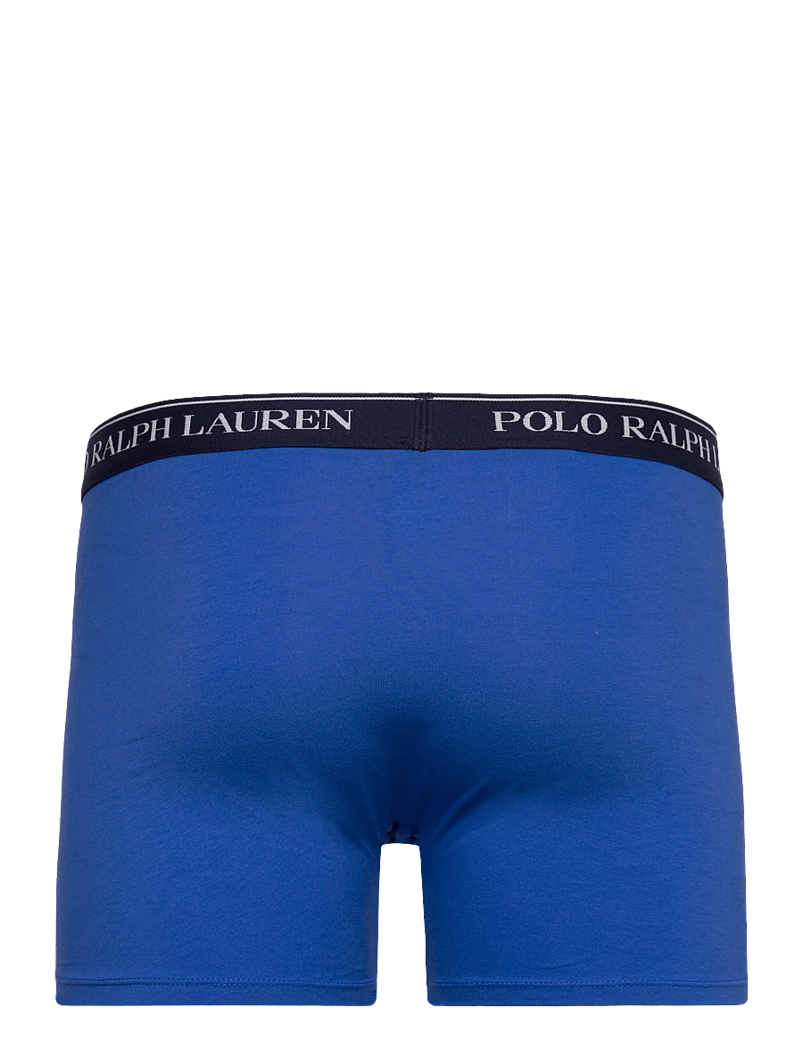 Polo Ralph Lauren - BCI COTTON/ELASTANE-3PK-BXB - multipack underpants - 3pk nvy/papr wht - 3