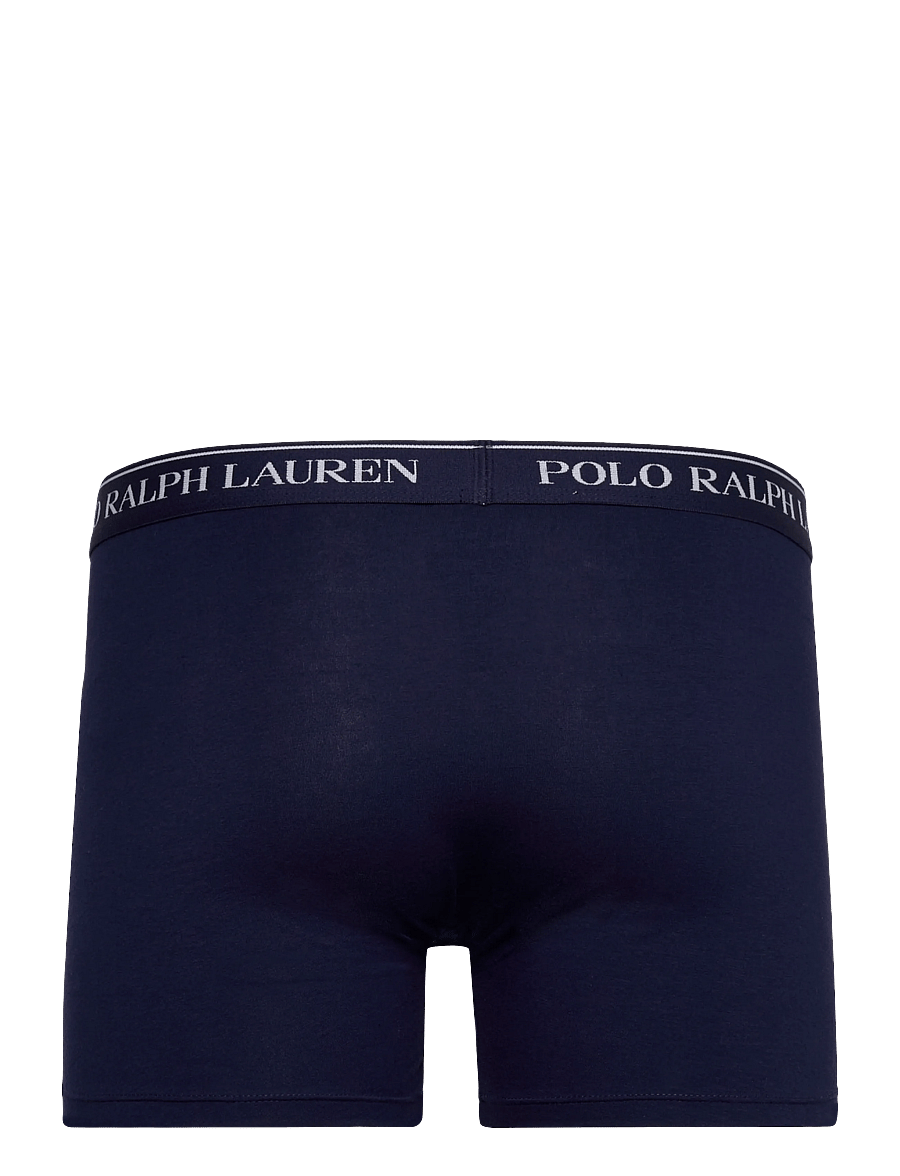 Polo Ralph Lauren - BCI COTTON/ELASTANE-3PK-BXB - multipack underpants - 3pk nvy/papr wht - 5
