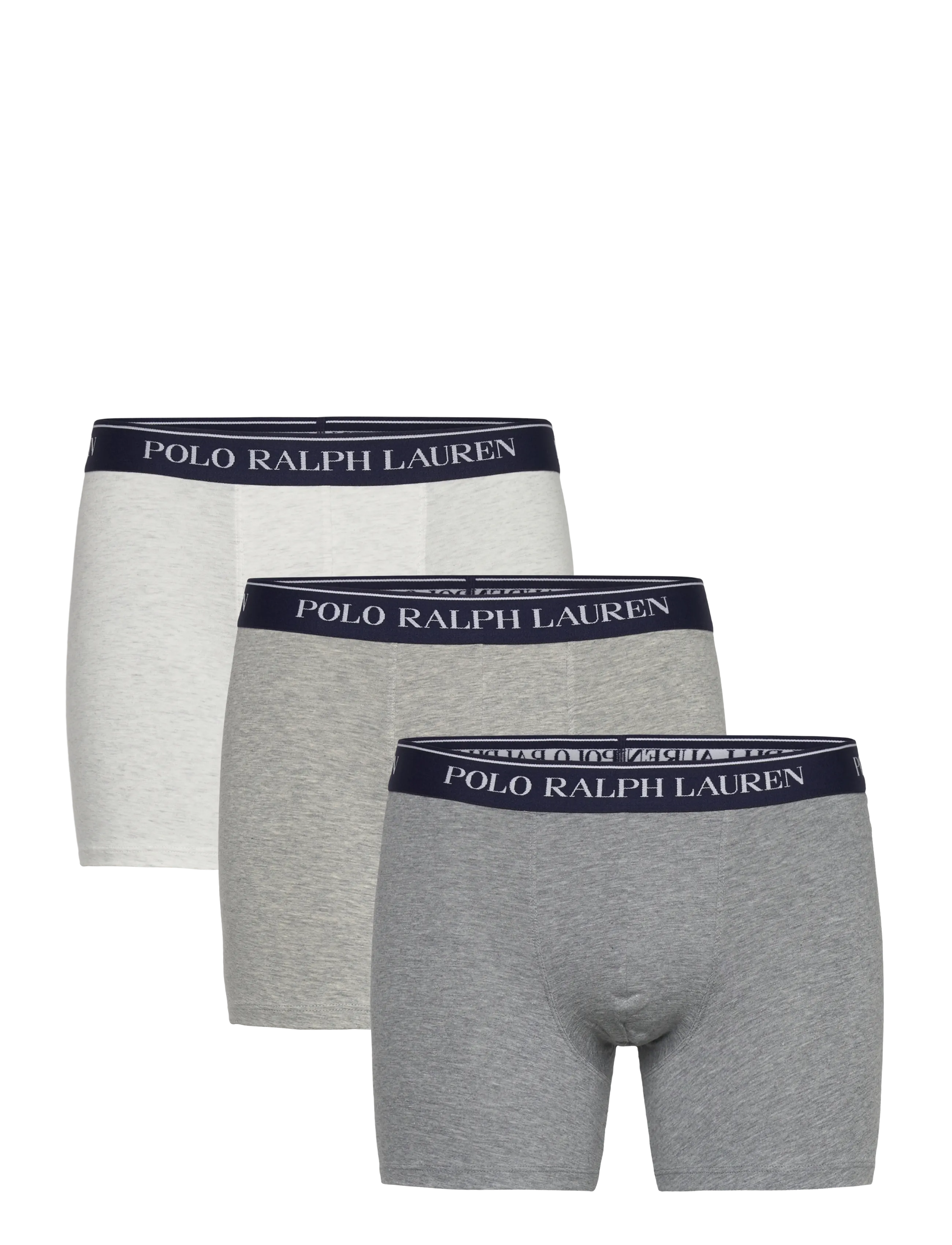 Polo Ralph Lauren BCI COTTON/ELASTANE-3PK-BXB - Multipakk aluspüksid - 3PK SH HTHR/AN HT / grey