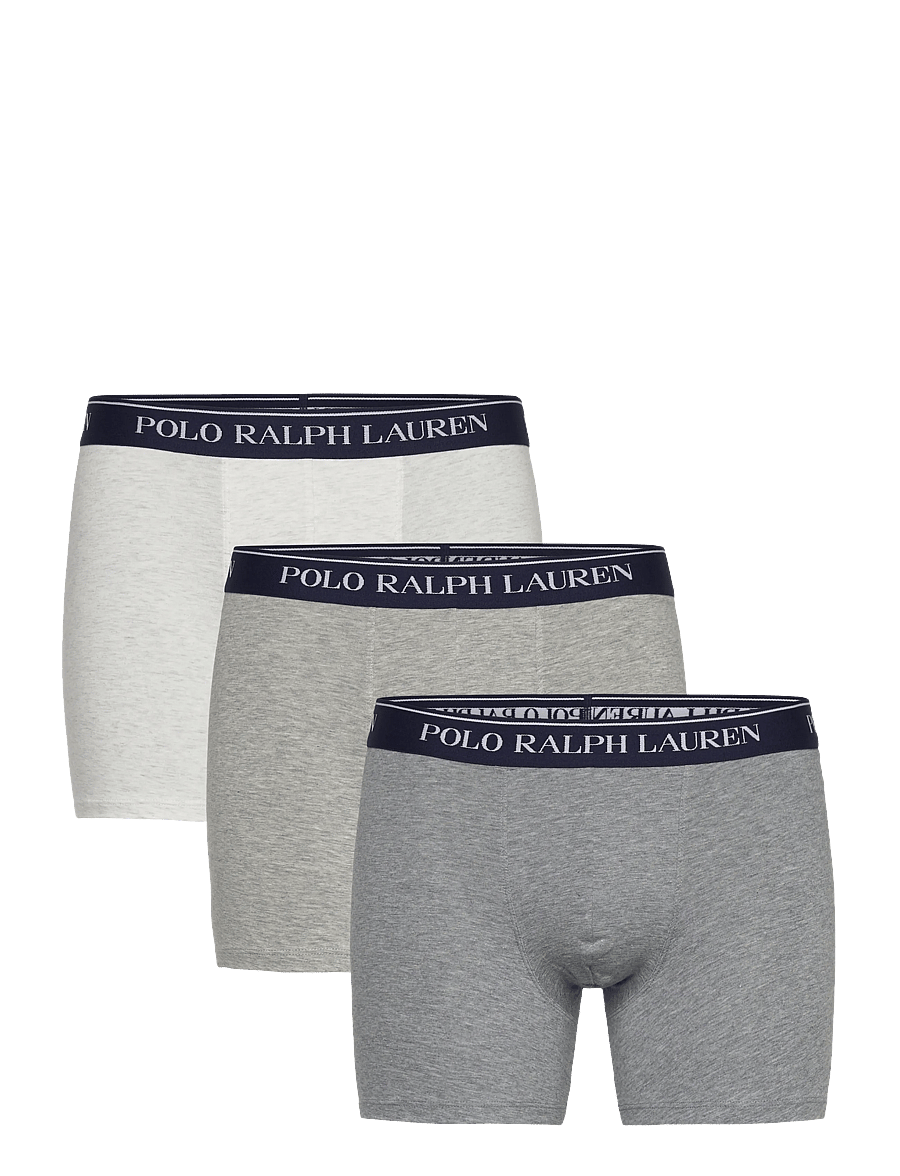Polo Ralph Lauren - BCI COTTON/ELASTANE-3PK-BXB - multipakk aluspüksid - 3pk sh hthr/an ht - 0