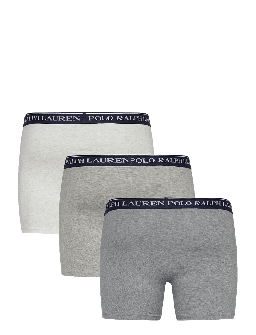Polo Ralph Lauren - BCI COTTON/ELASTANE-3PK-BXB - multipakk aluspüksid - 3pk sh hthr/an ht - 1