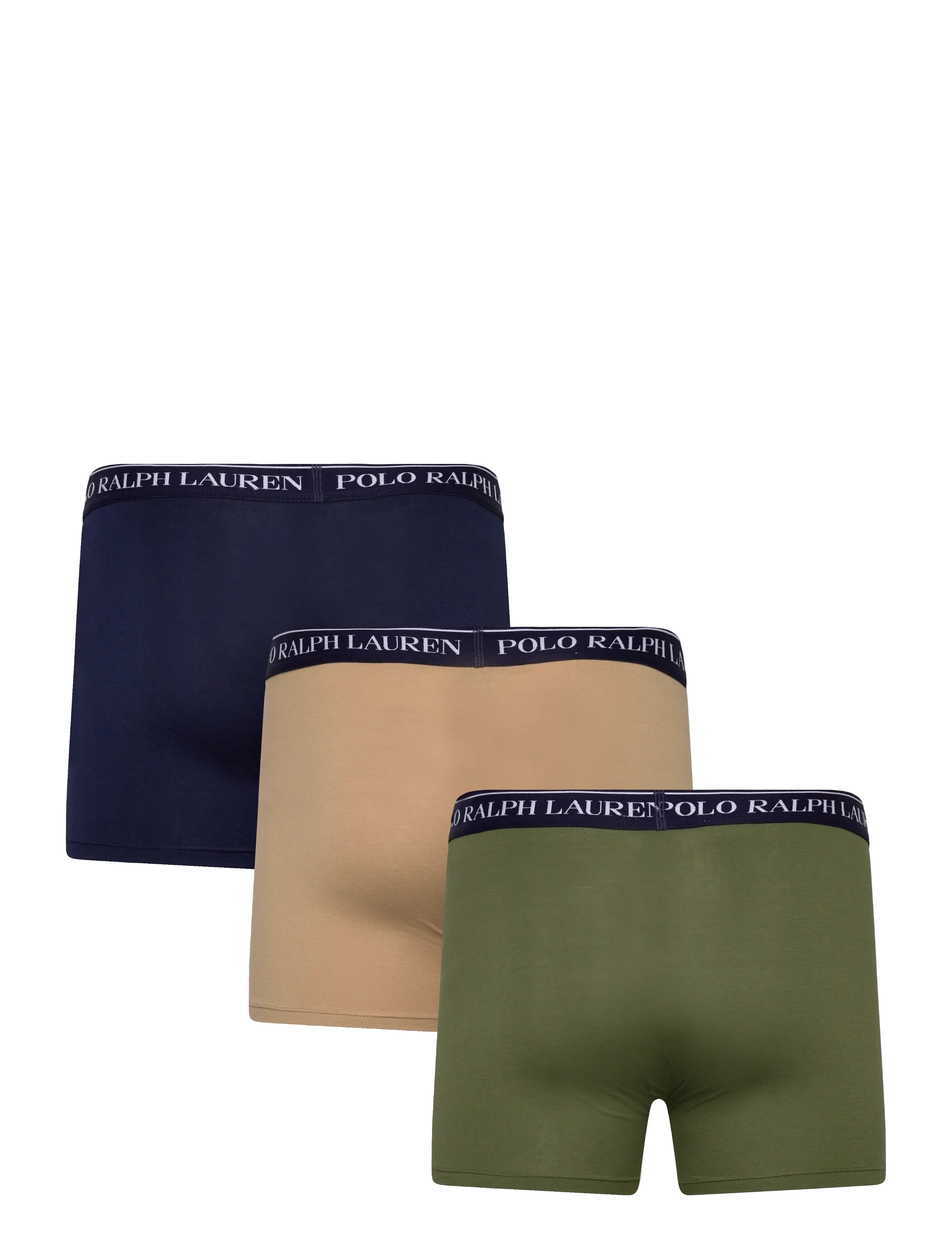 Polo Ralph Lauren - BCI COTTON/ELASTANE-3PK-BXB - boxer nærbuxur - 3pk sup olive/vin - 4
