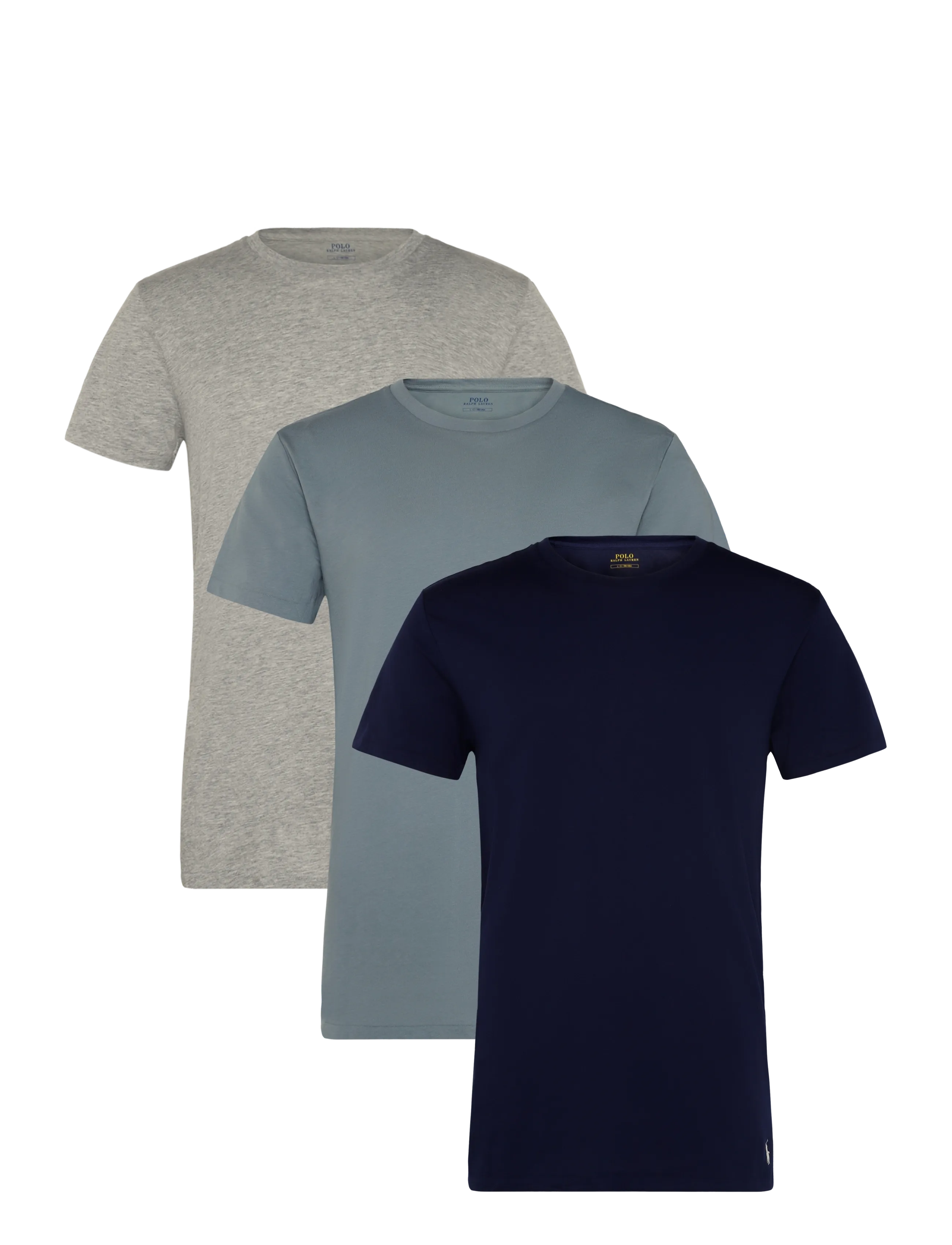 Polo Ralph Lauren Slim Crewneck 3-Pack - Multipack underkläder - 3PK AND HEATH/CL / grey