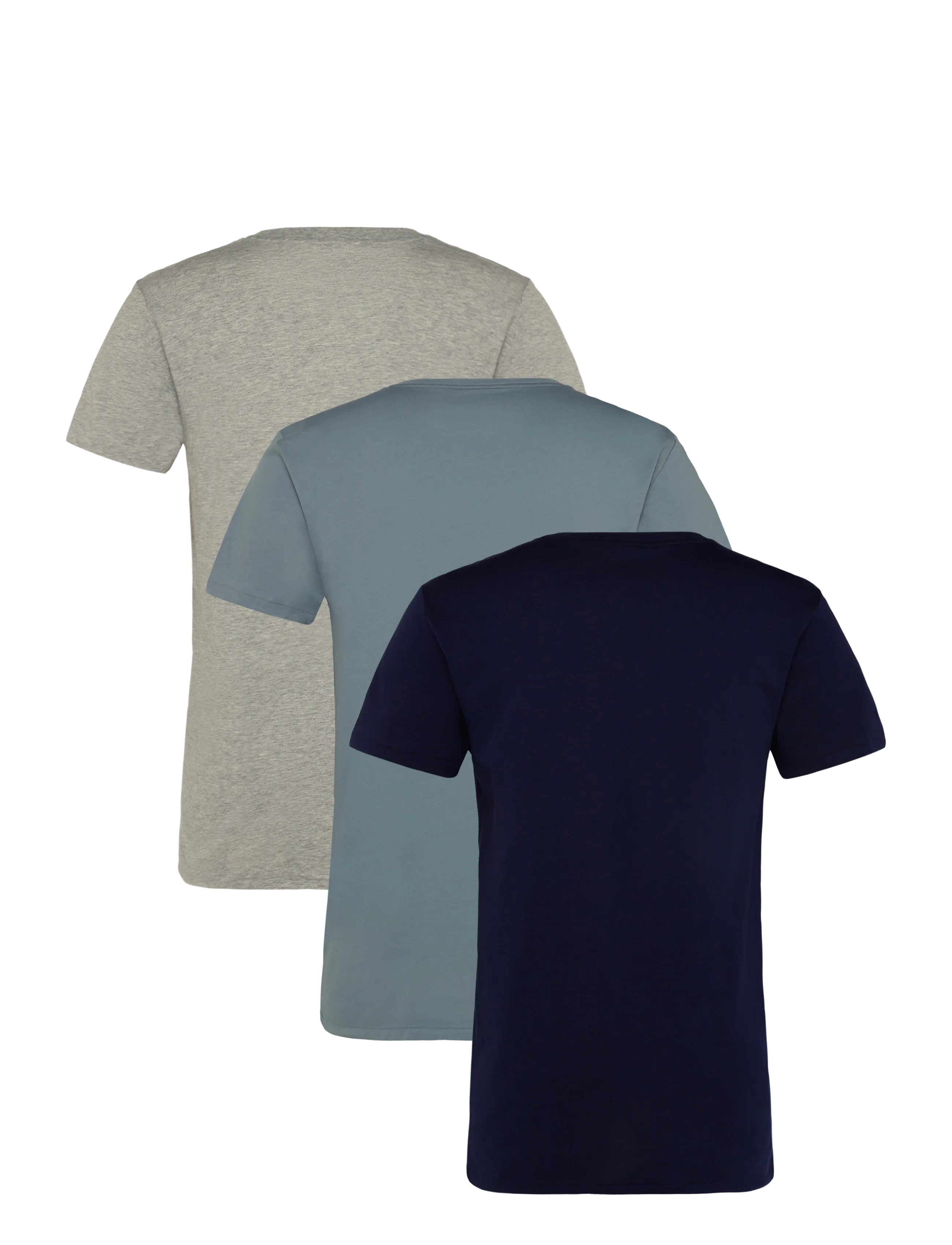 Polo Ralph Lauren - Slim Crewneck 3-Pack - multipack t-shirts - 3pk and heath/cl - 1