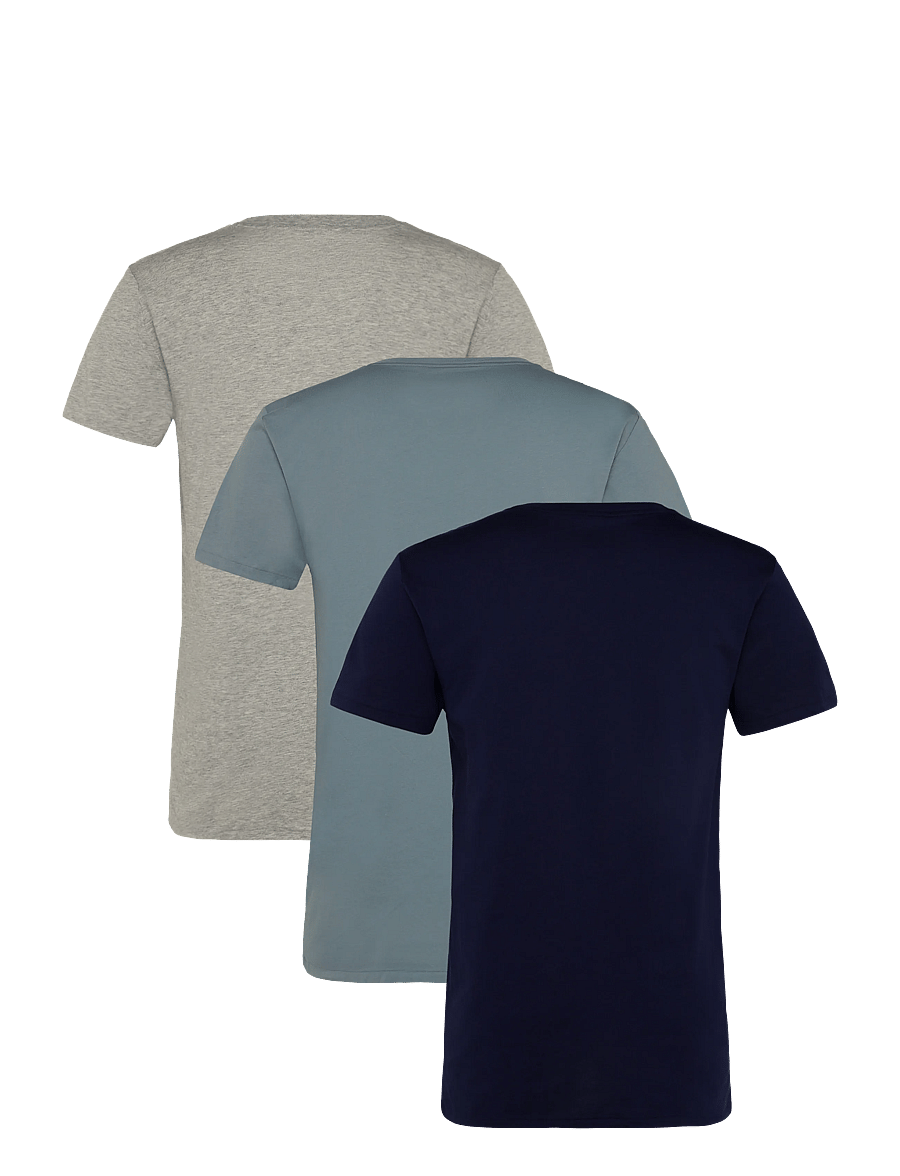 Polo Ralph Lauren - Slim Crewneck 3-Pack - multipack t-shirts - 3pk and heath/cl - 1