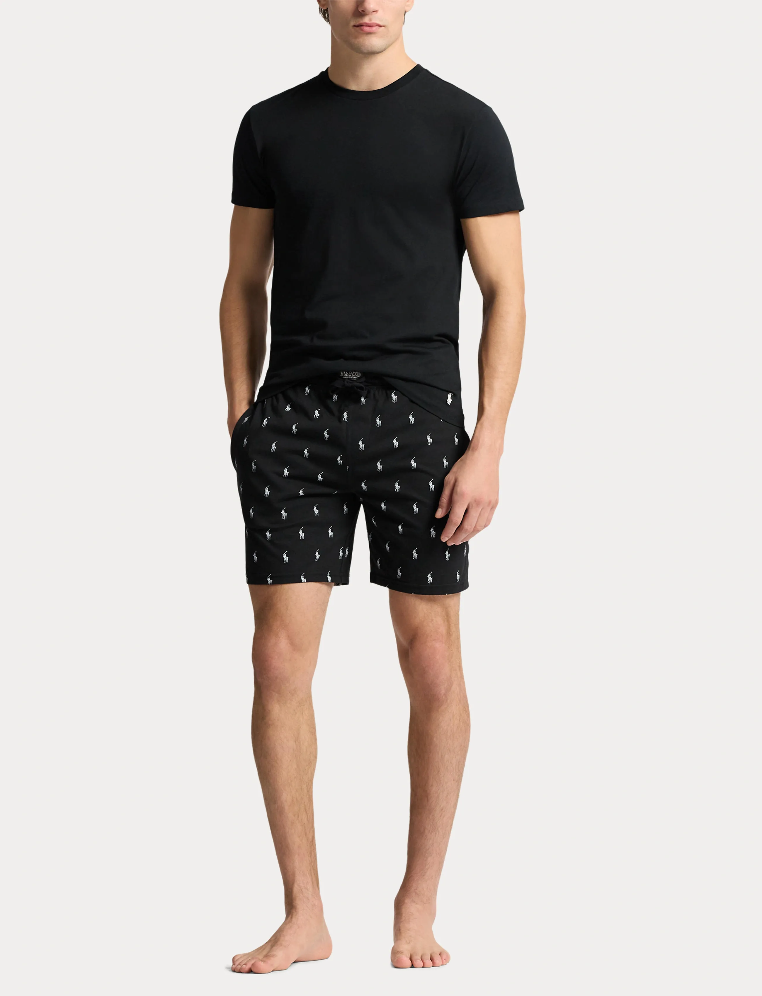 Polo Ralph Lauren - Slim Crewneck 3-Pack - multipack t-shirts - 3pk black/black/b - 1