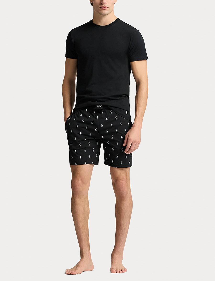 Polo Ralph Lauren - Slim Crewneck 3-Pack - lot de plusieurs t-shirts - 3pk black/black/b - 1