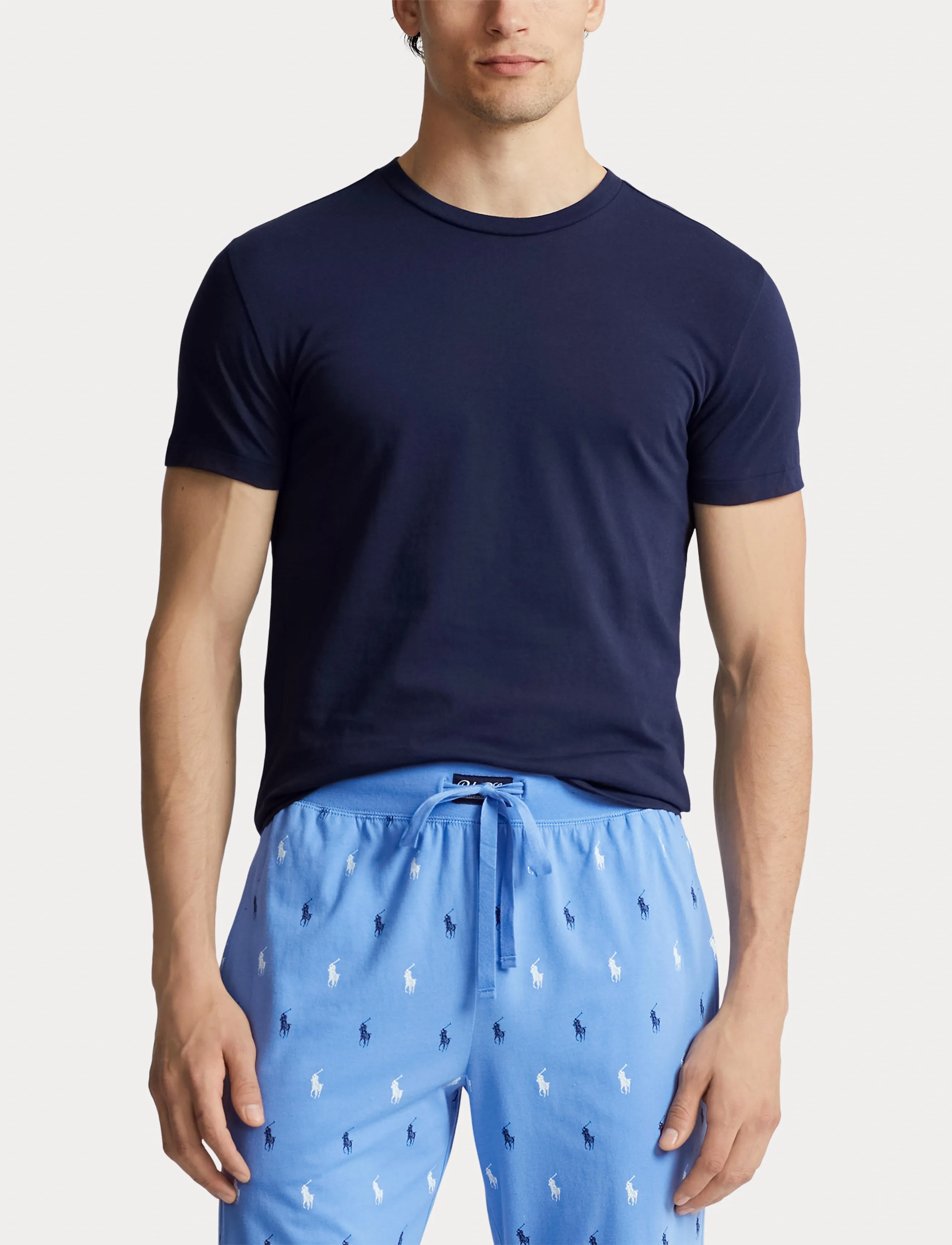 Polo Ralph Lauren Slim Crewneck 3-Pack - Nattøj - 3PK CRS NAVY/LT N / blue