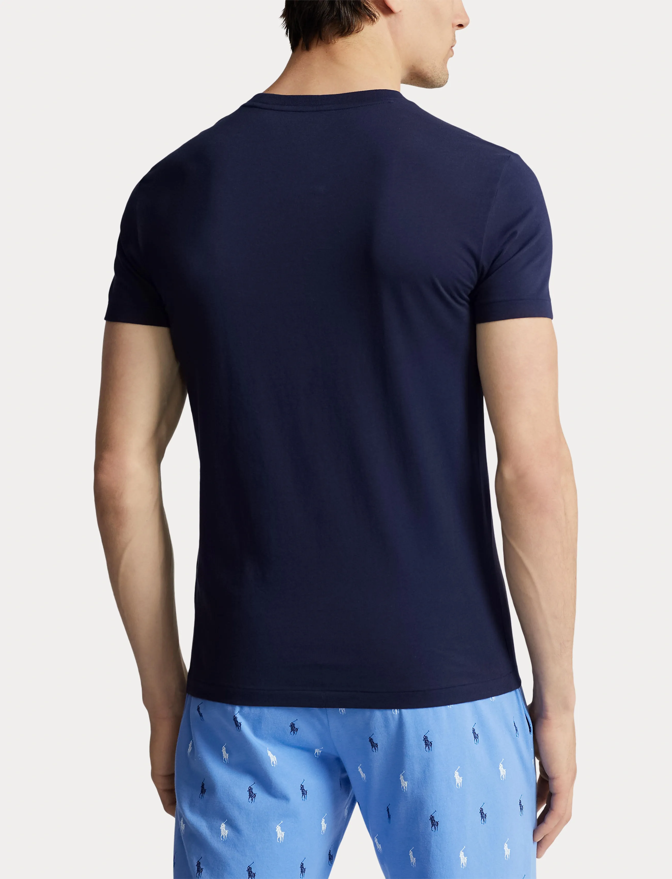 Polo Ralph Lauren - Slim Crewneck 3-Pack - nátttoppur - 3pk crs navy/lt n - 2