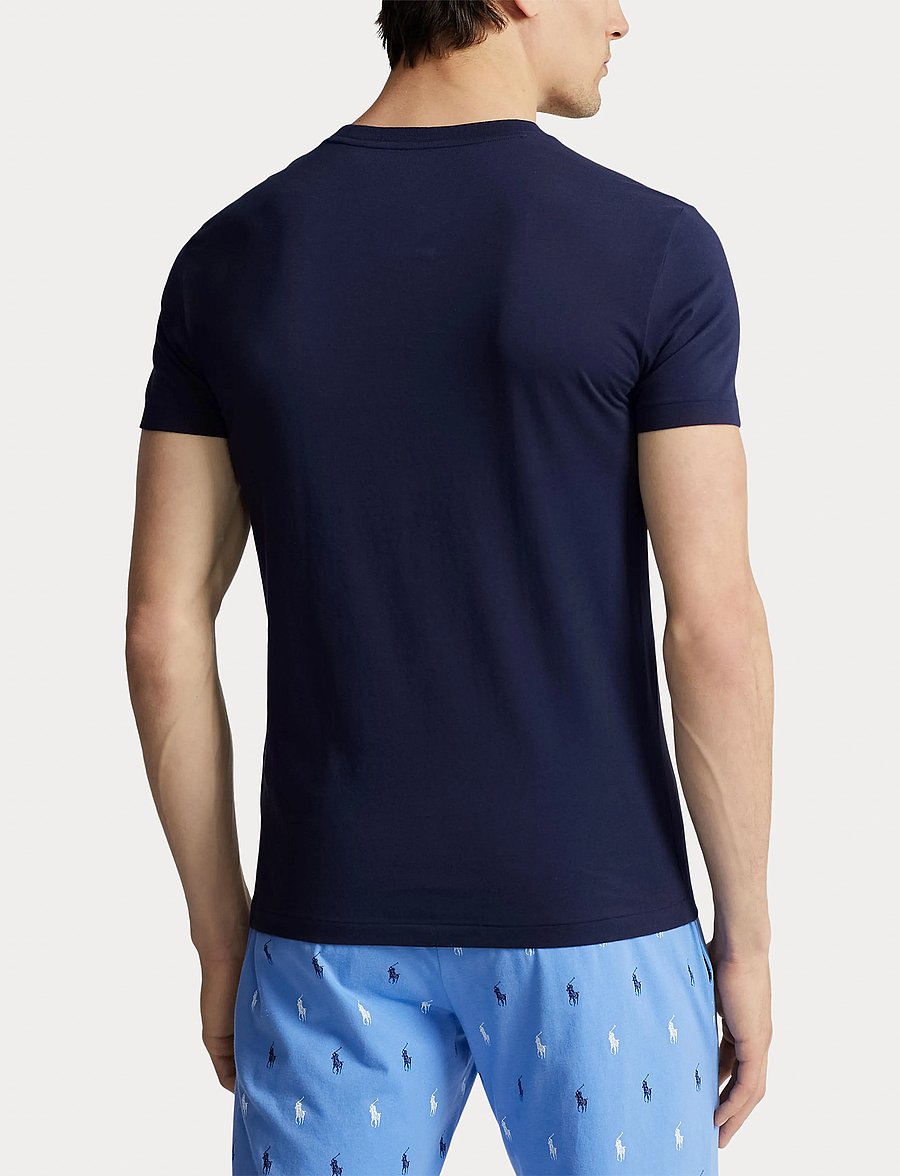 Polo Ralph Lauren - Slim Crewneck 3-Pack - t-shirts im multipack - 3pk crs navy/lt n - 2