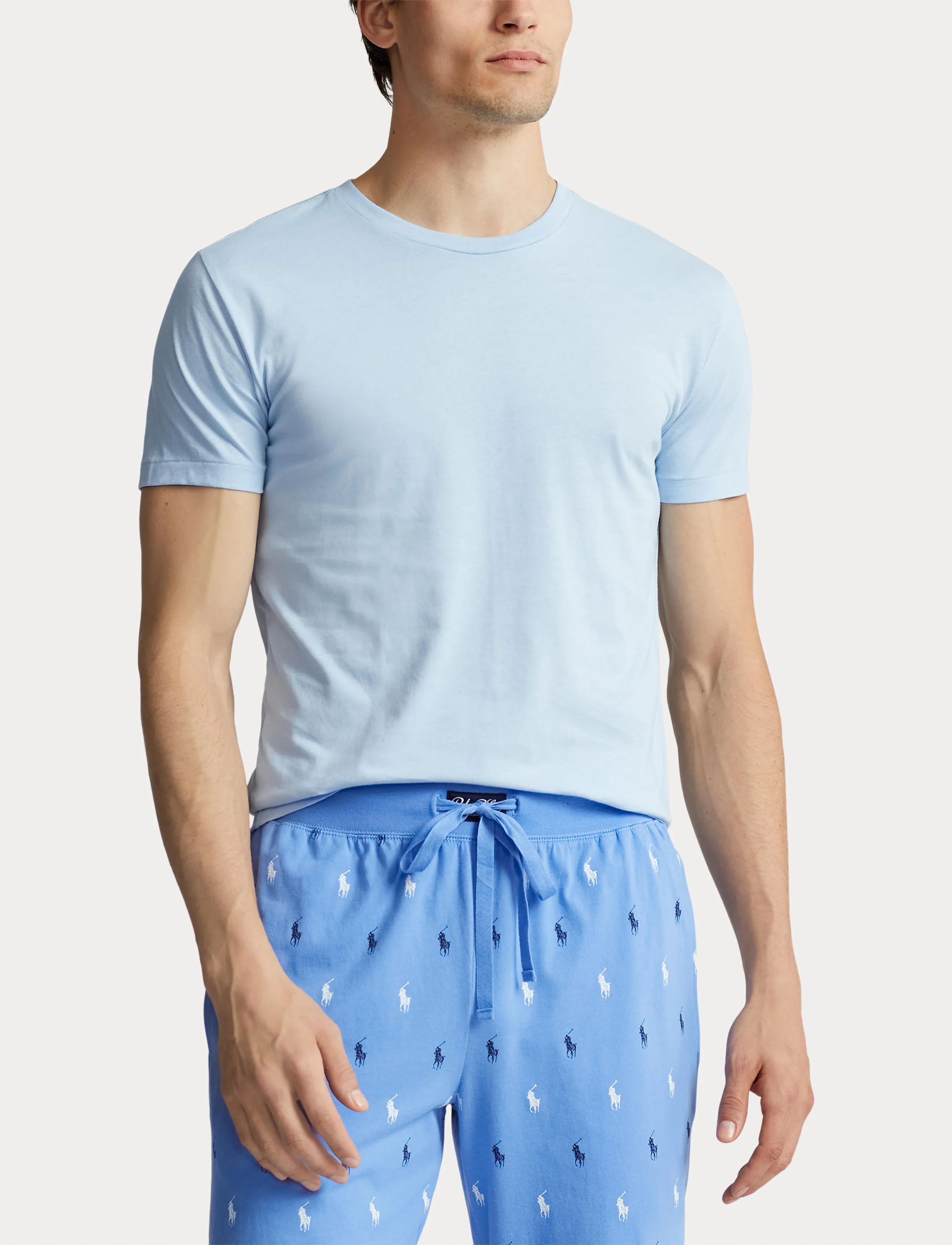 Polo Ralph Lauren - Slim Crewneck 3-Pack - nátttoppur - 3pk crs navy/lt n - 4