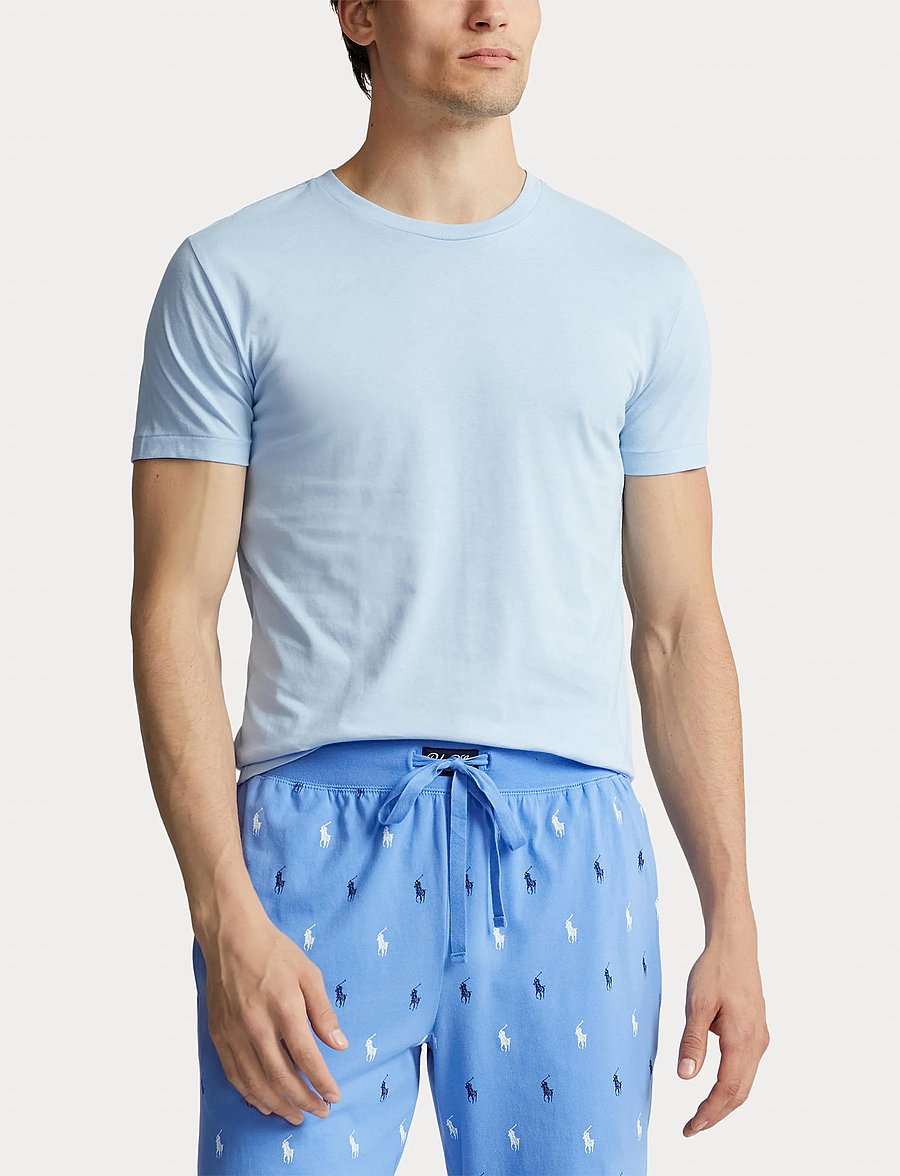 Polo Ralph Lauren - Slim Crewneck 3-Pack - t-shirts im multipack - 3pk crs navy/lt n - 4