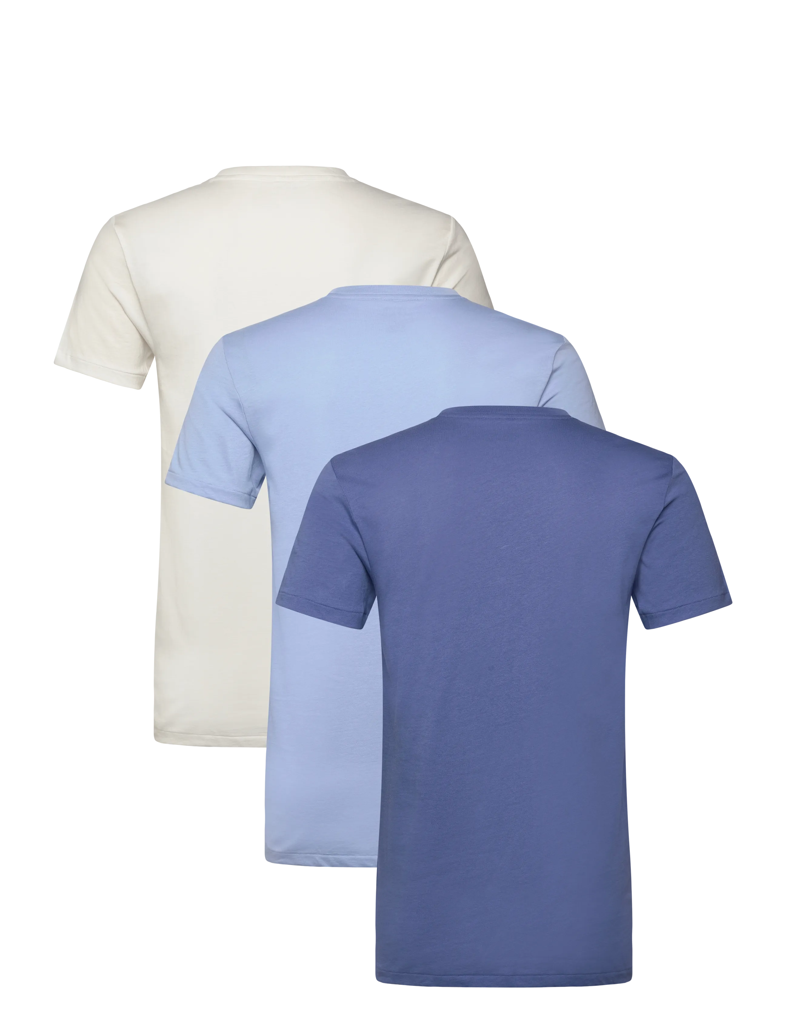 Polo Ralph Lauren - Slim Crewneck 3-Pack - multipack t-shirts - 3pk dckwsh wht/ch - 1