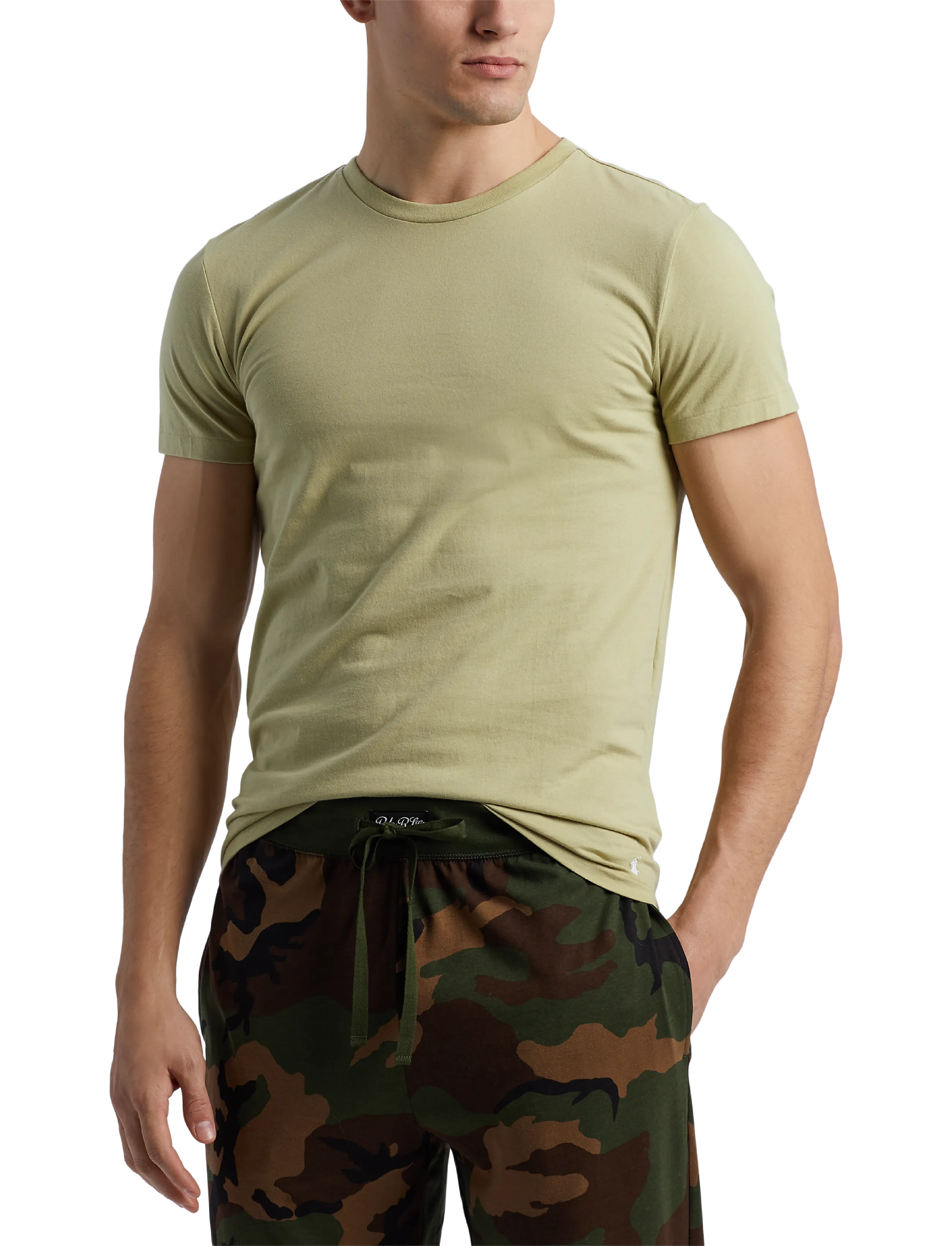 Polo Ralph Lauren - BCI COTTON-3PK-UCR - t-särkide multipakk - 3pk lt olv/cls dr - 0
