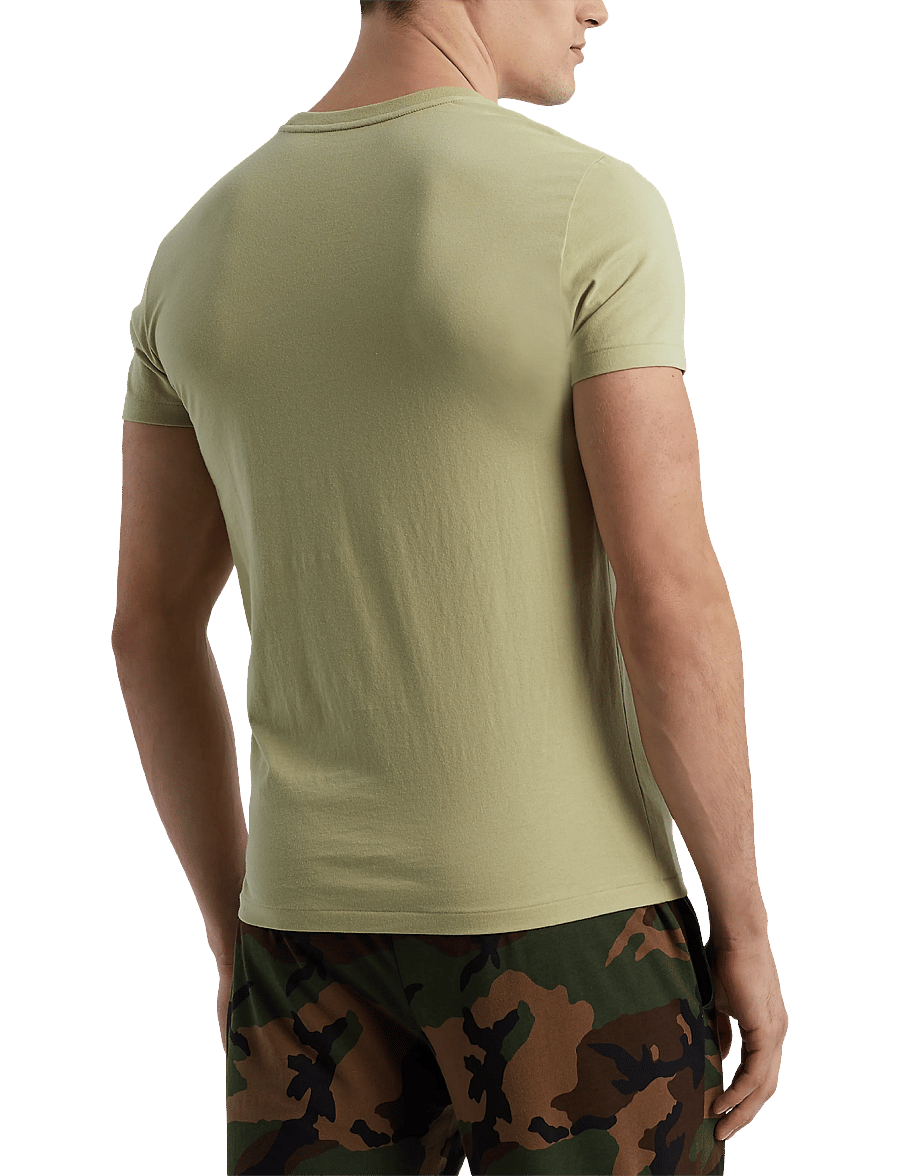 Polo Ralph Lauren - BCI COTTON-3PK-UCR - t-shirts im multipack - 3pk lt olv/cls dr - 3
