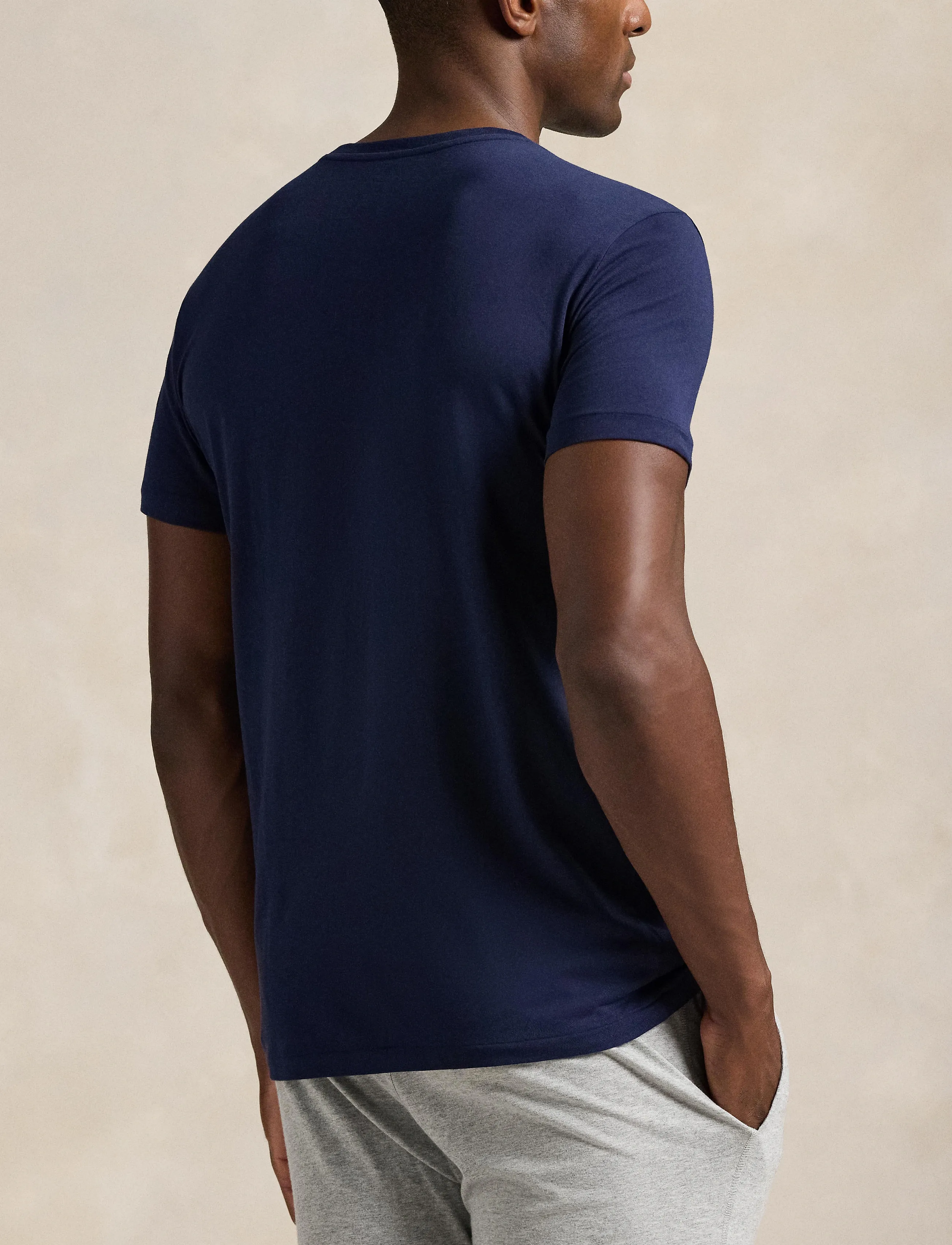 Polo Ralph Lauren - Slim Crewneck 3-Pack - multipack t-shirts - 3pk navy/brcly ht - 2