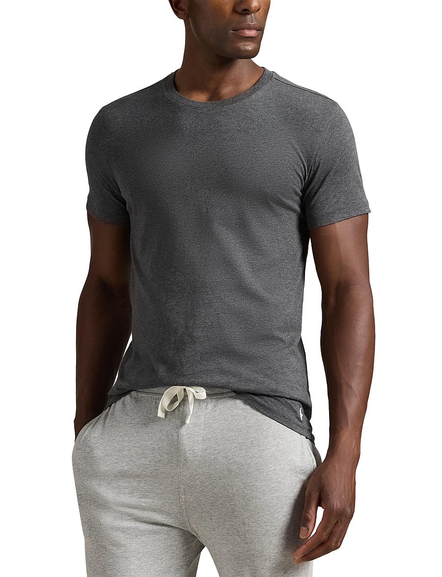 Polo Ralph Lauren - Slim Crewneck 3-Pack - t-paidat monipakkauksessa - 3pk navy/brcly ht - 3