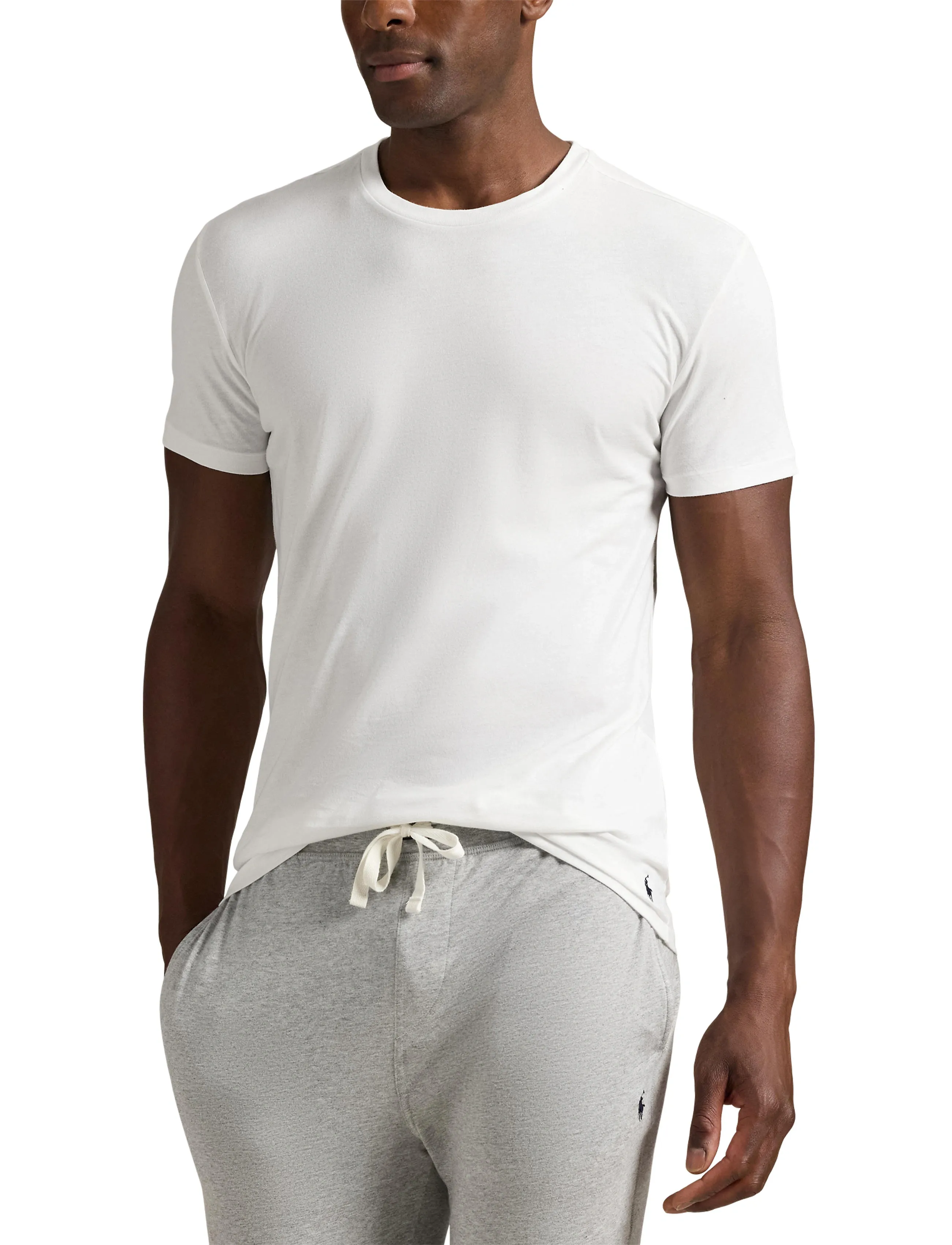 Polo Ralph Lauren - Slim Crewneck 3-Pack - multipack t-shirts - 3pk navy/brcly ht - 4